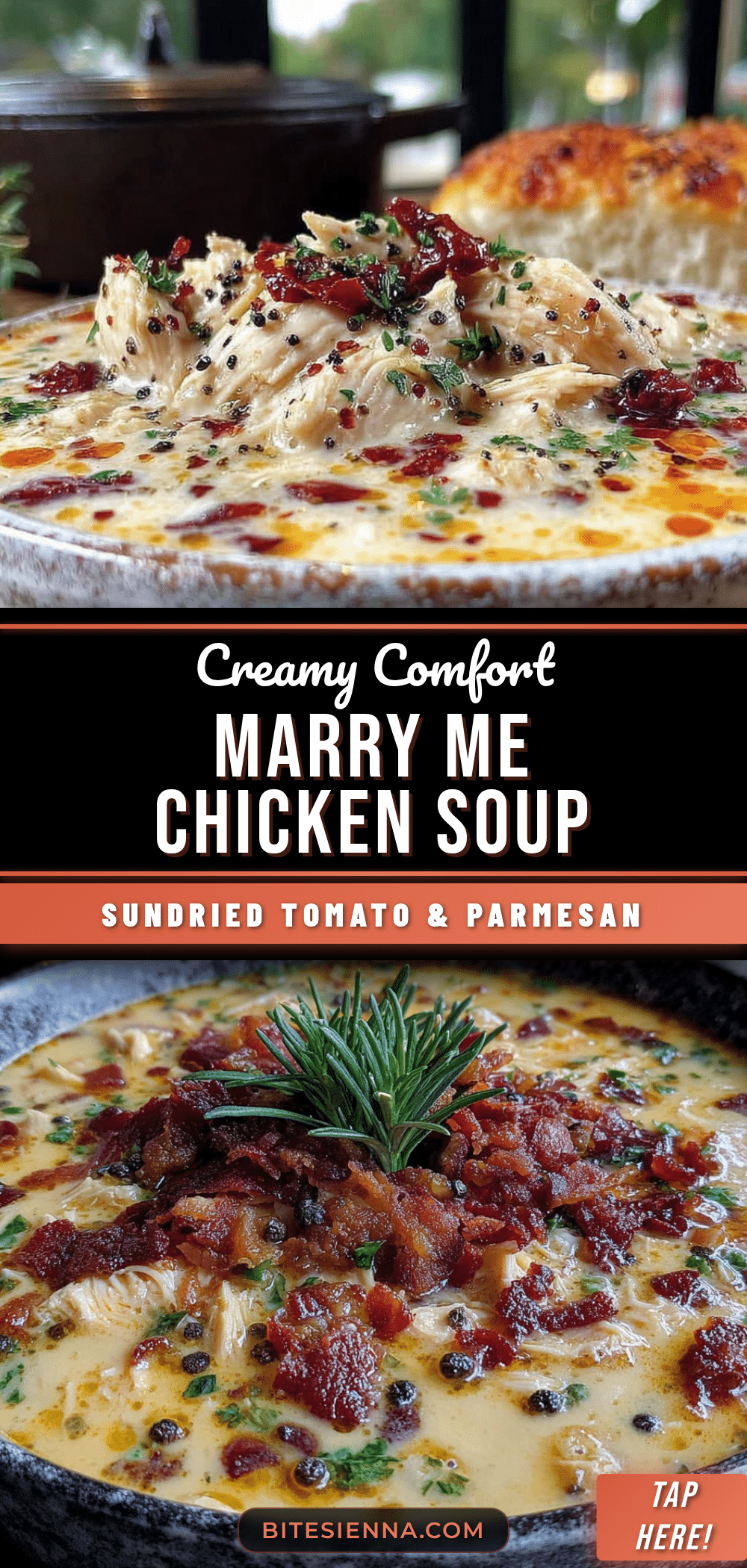 creamy marry me chicken soup recipe