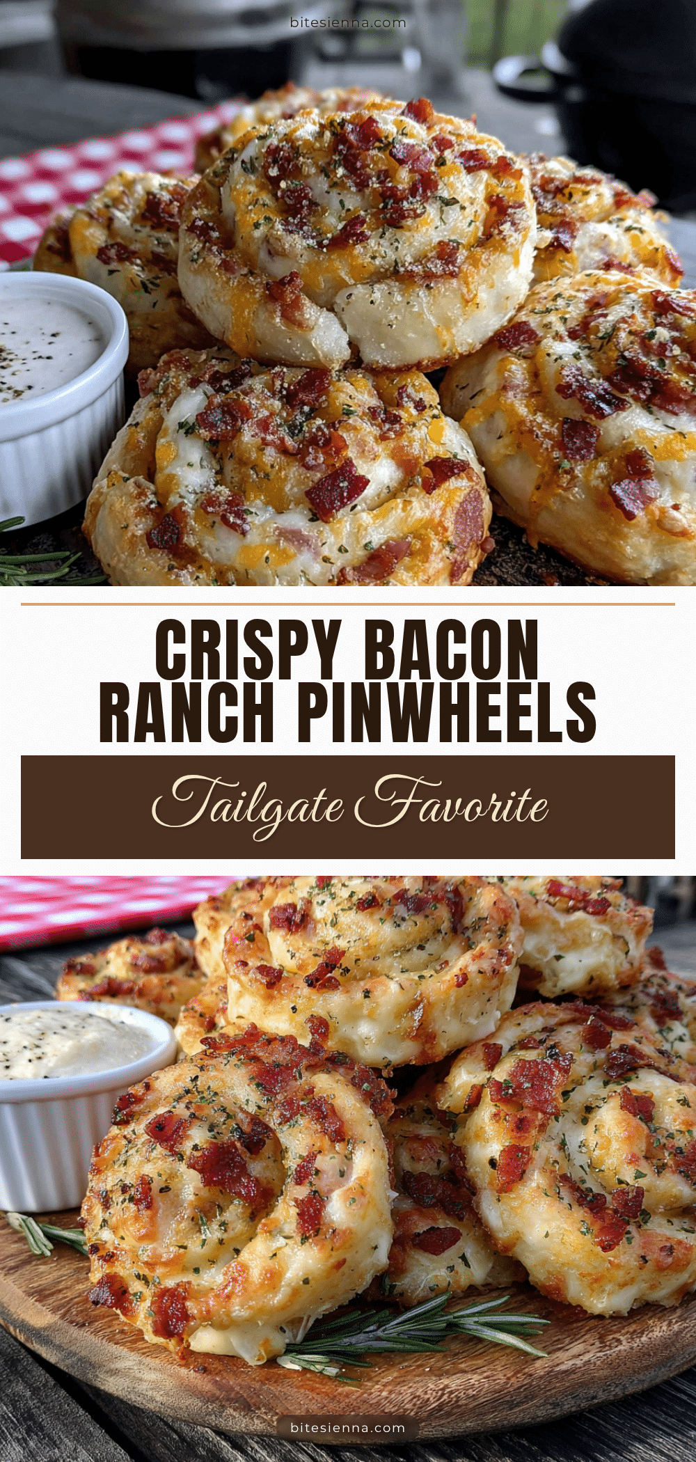 crispy bacon ranch pinwheels recipe
