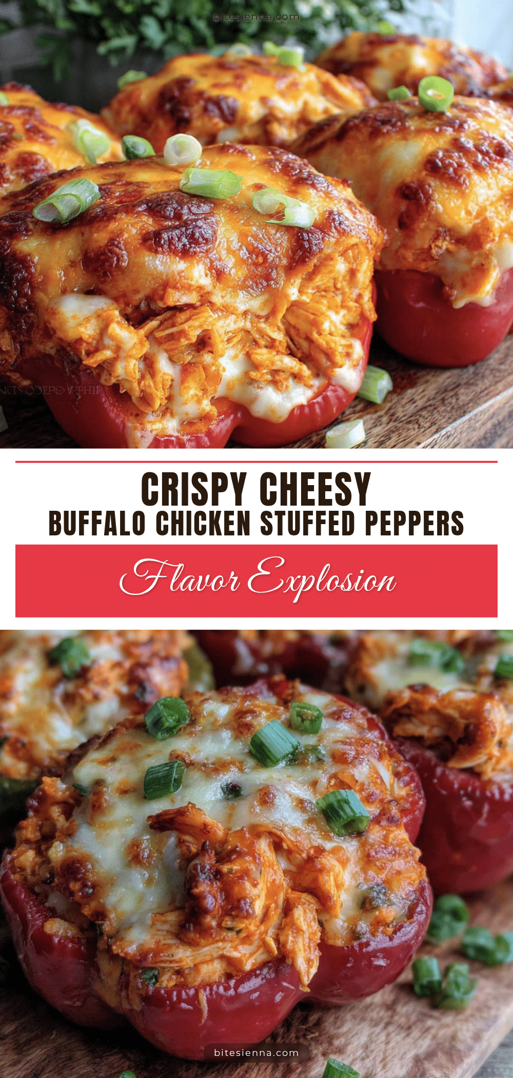 crispy cheesy buffalo chicken stuffed peppers recipe