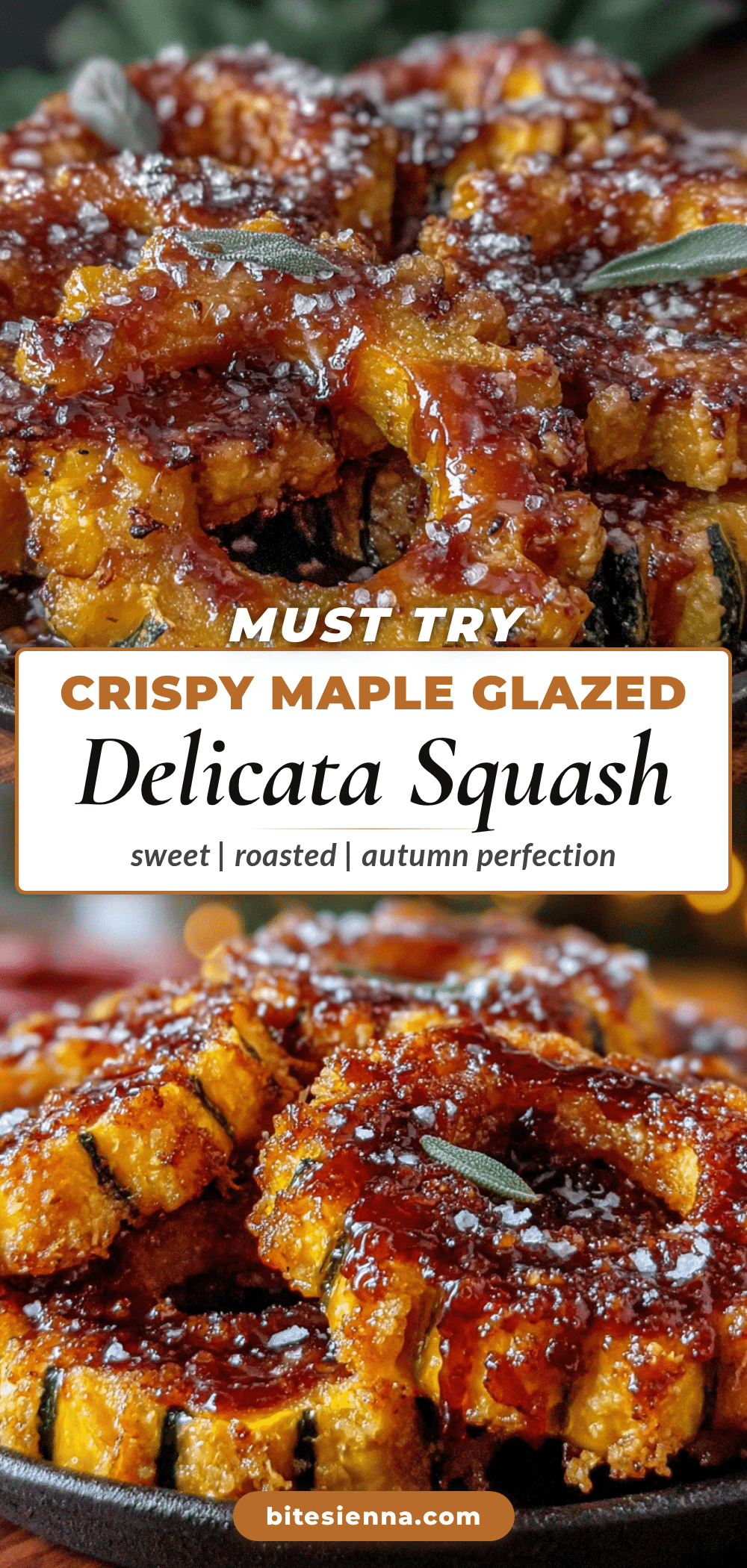 crispy maple glazed delicata squash rings recipe