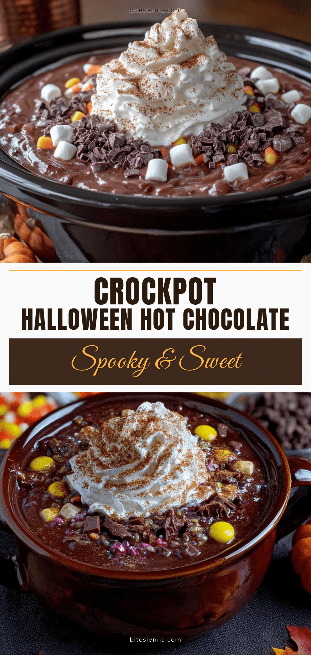 crockpot halloween hot chocolate bar recipe