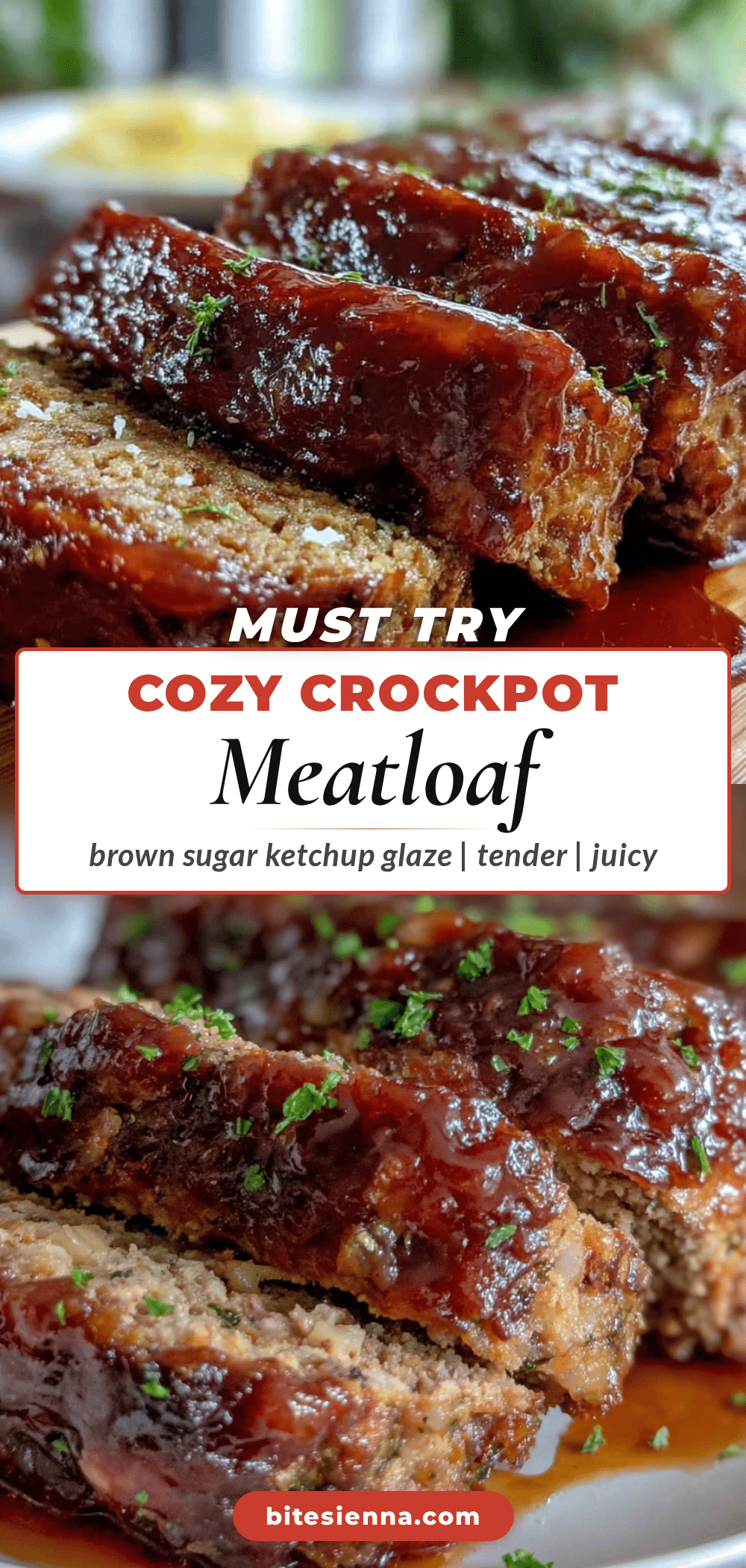 crockpot meatloaf with brown sugar ketchup glaze recipe