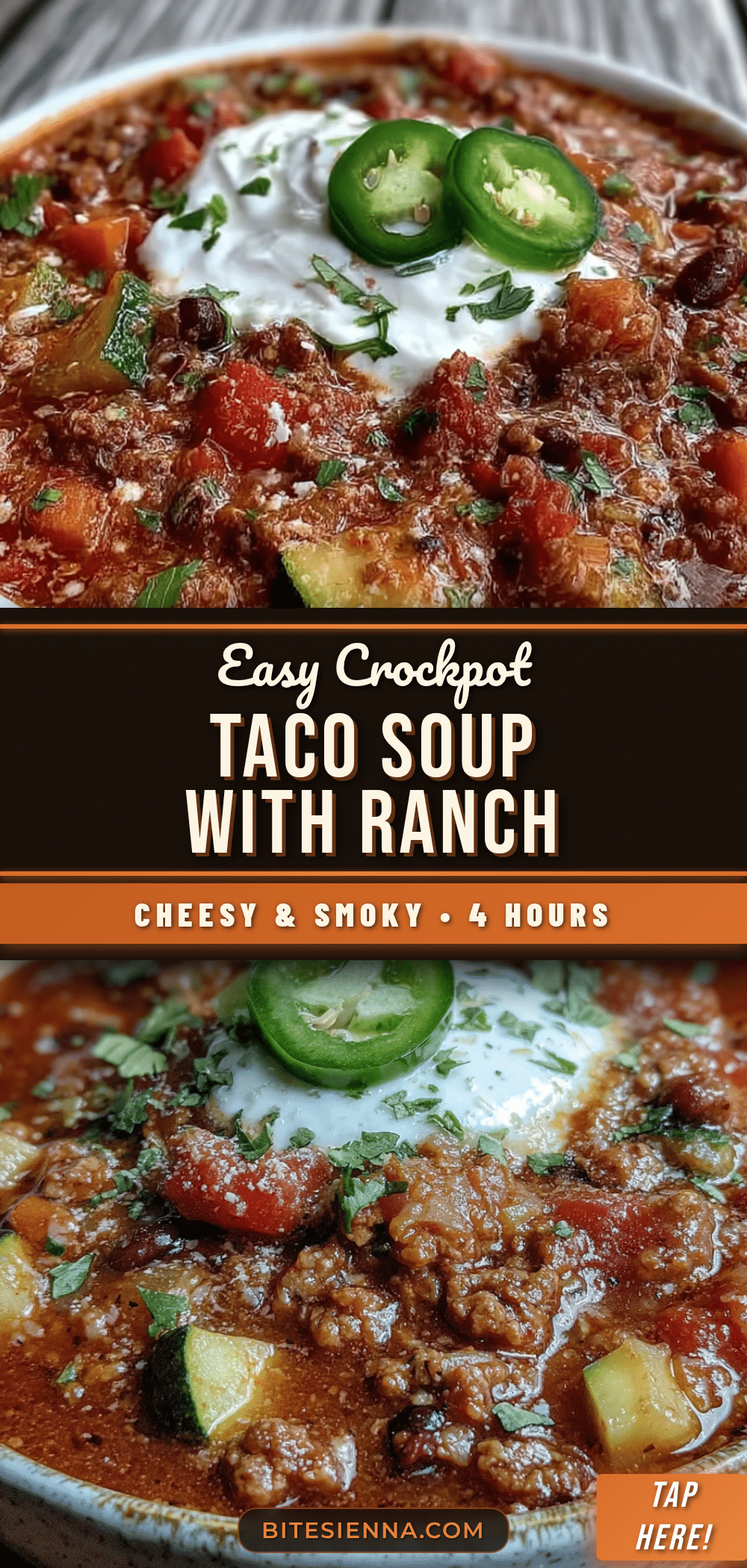 crockpot taco soup with ranch seasoning recipe