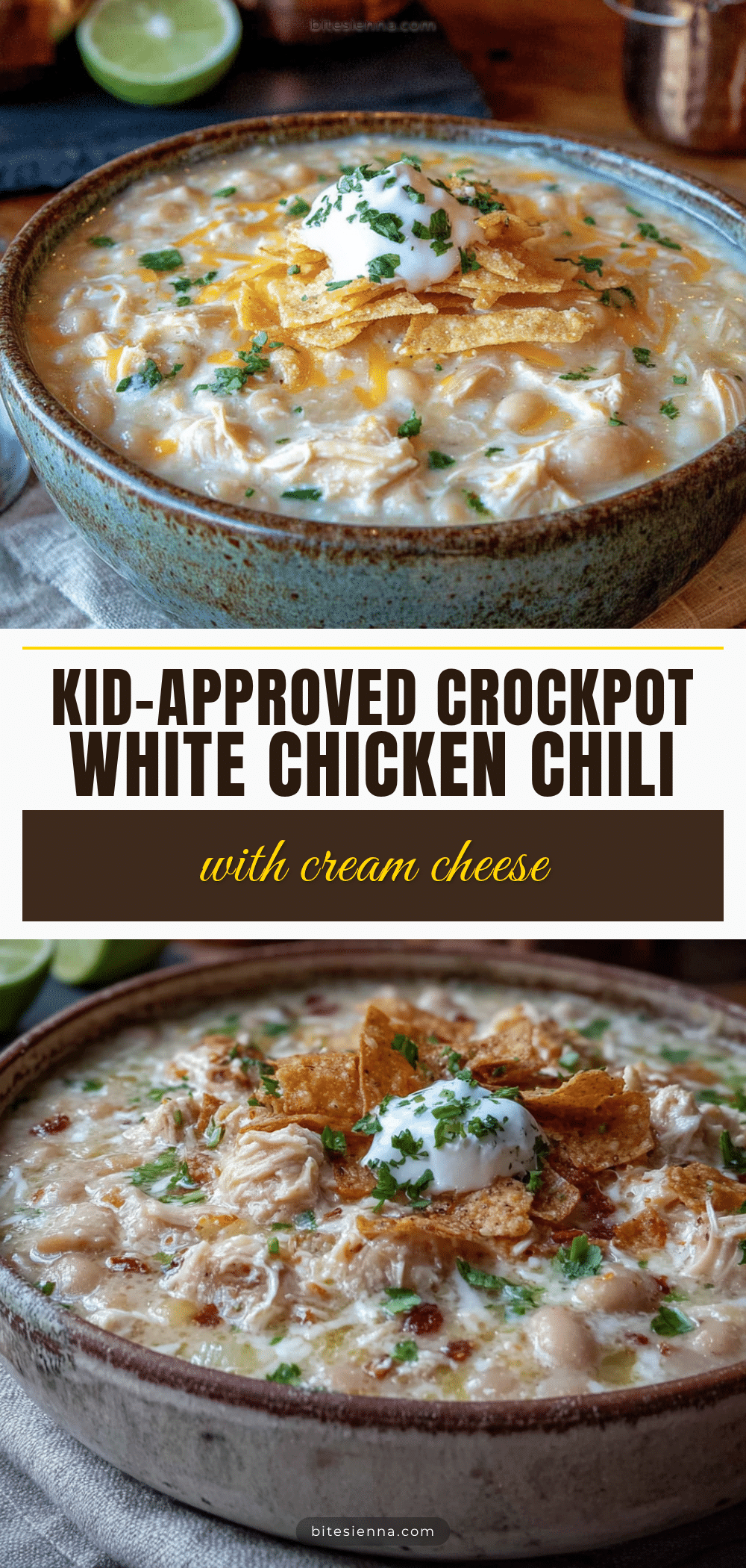 crockpot white chicken chili recipe