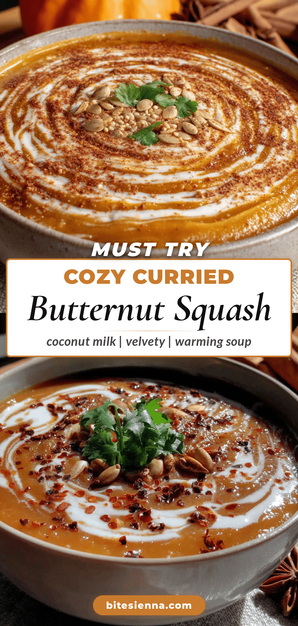 curried butternut squash soup with coconut milk recipe