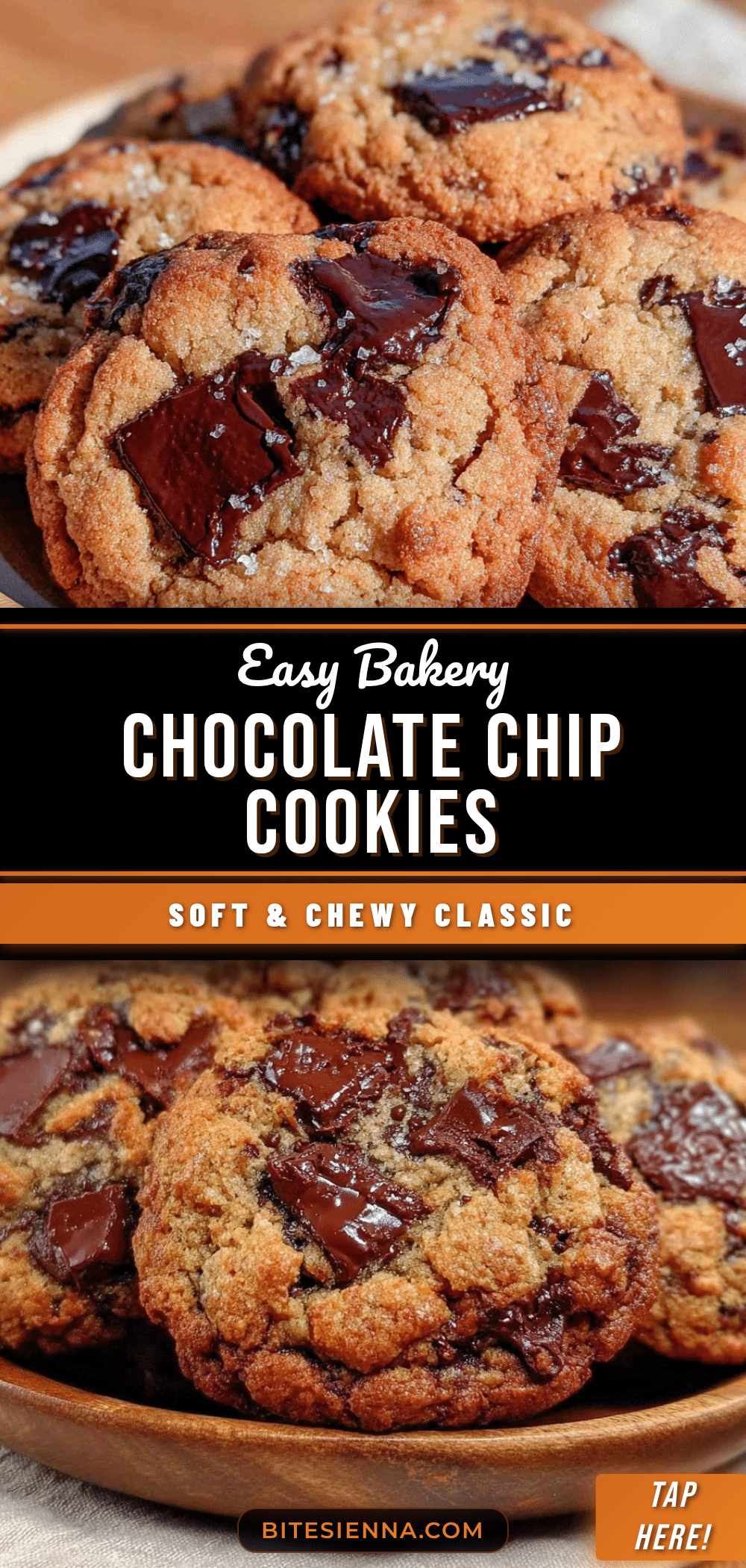 easy bakery-style chocolate chip cookies recipe