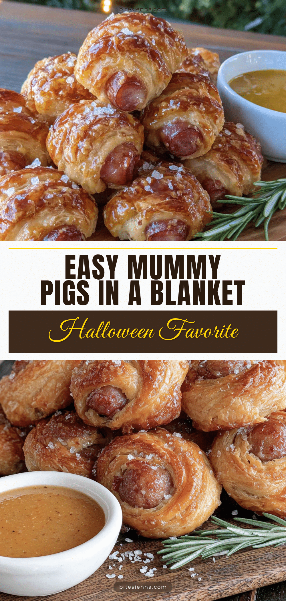 Easy Mummy Pigs in a Blanket recipe