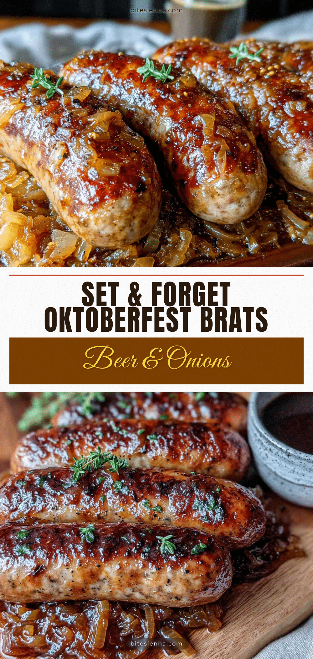 easy slow cooker brats and beer onions recipe