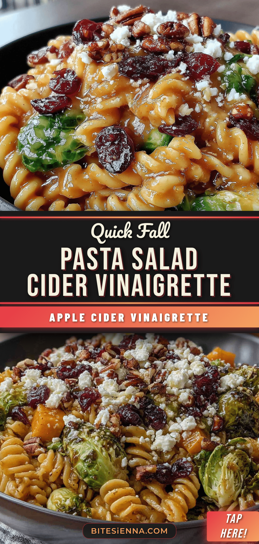 fall pasta salad recipe