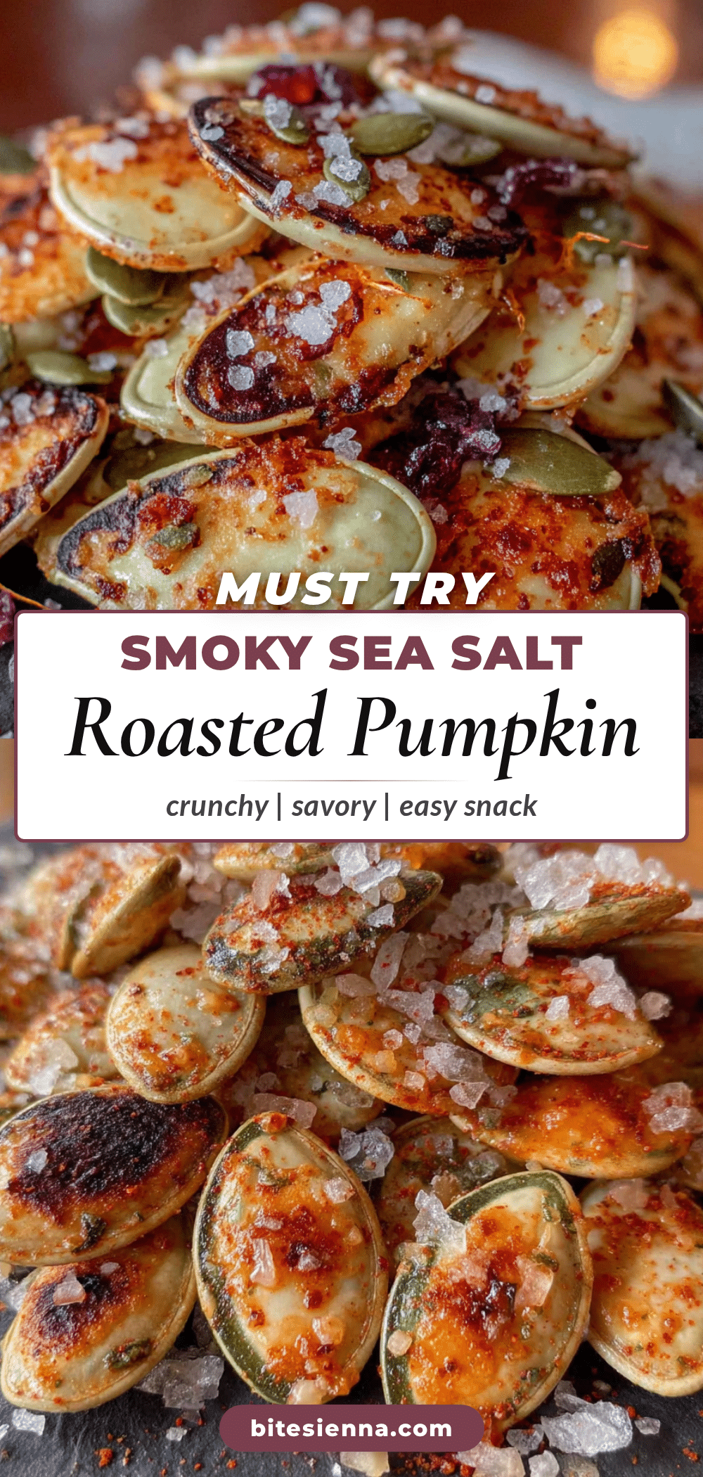flavorful smoky sea salt roasted pumpkin seeds recipe