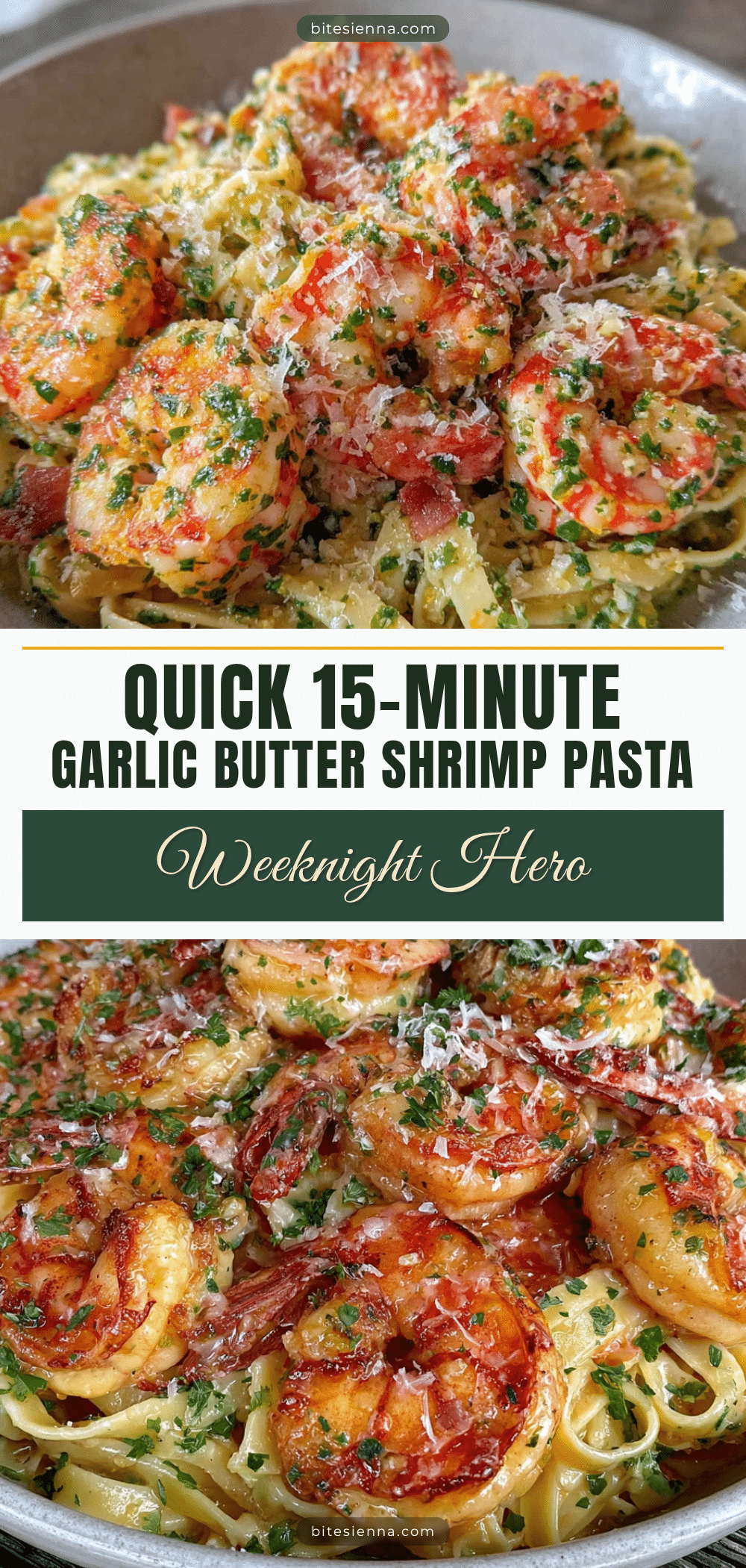 garlic butter shrimp pasta recipe