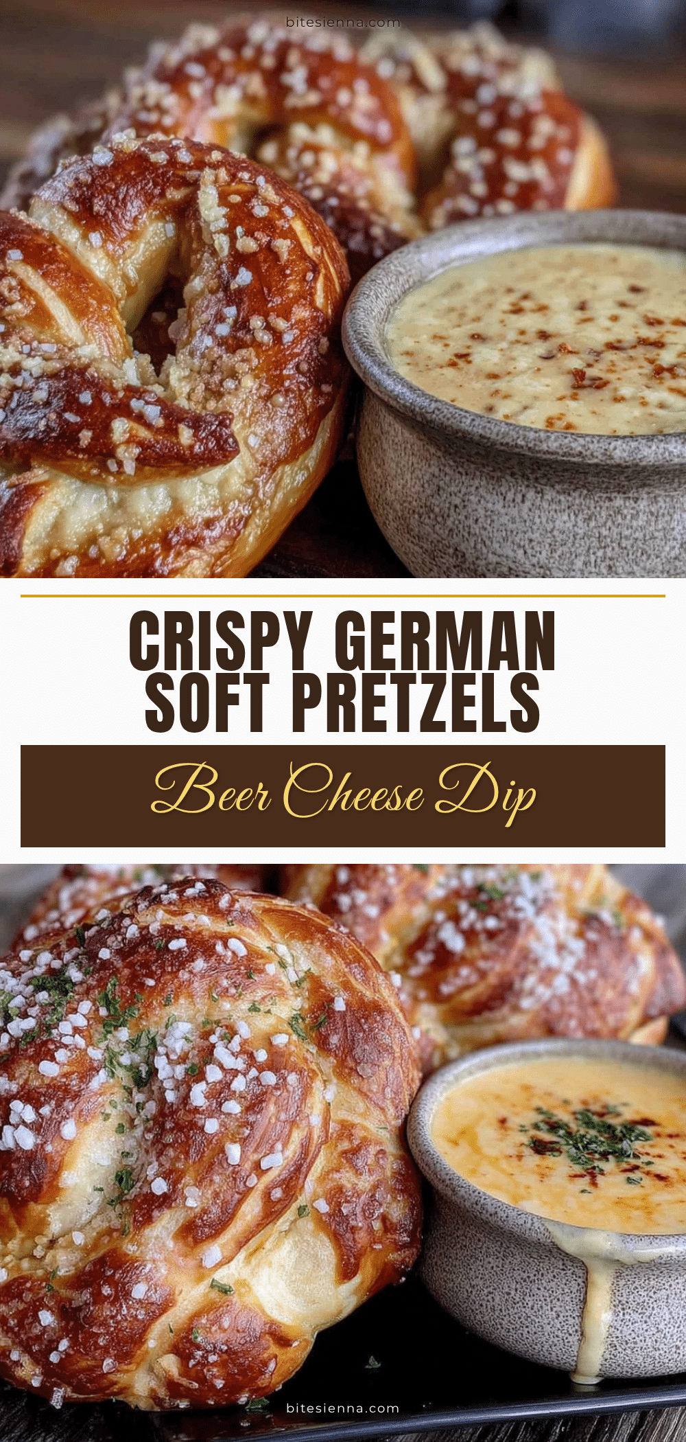 german soft pretzels with beer cheese dip recipe