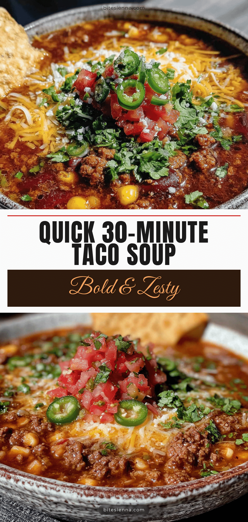 ground beef taco soup recipe