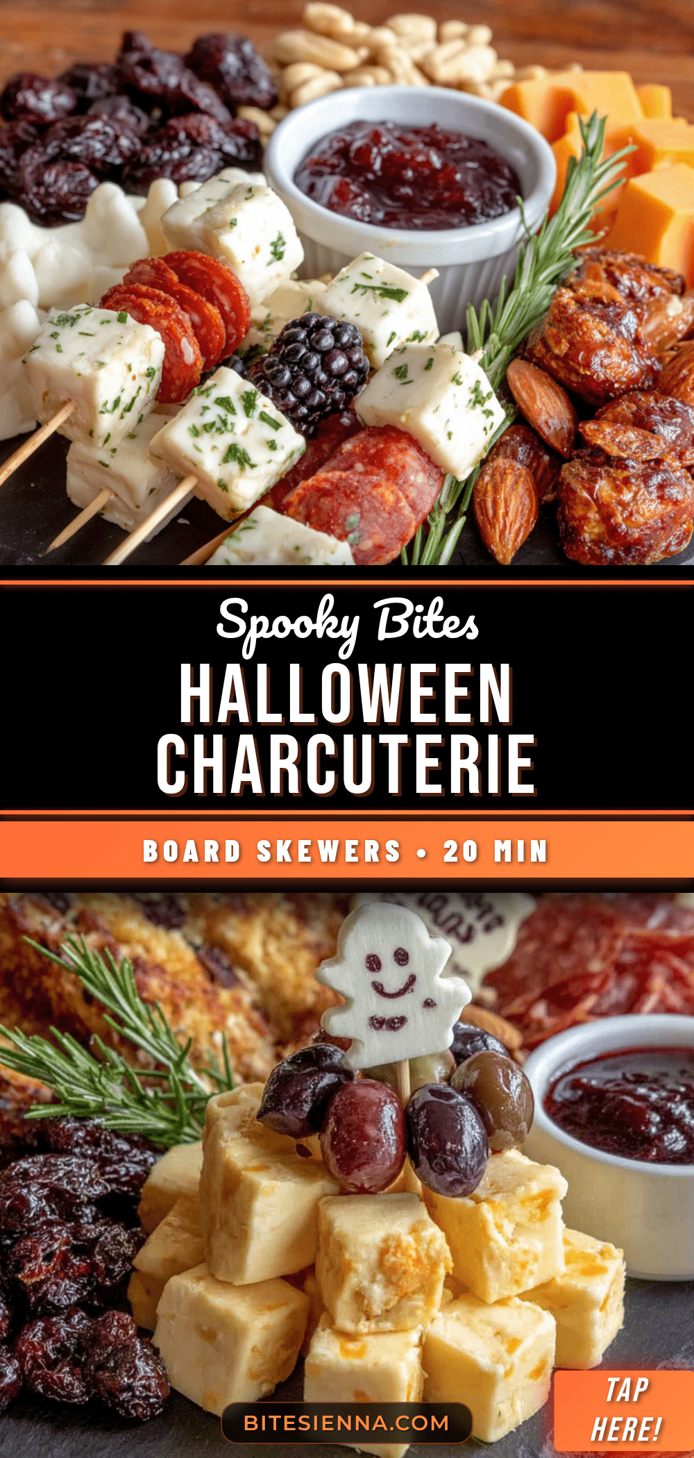 halloween charcuterie skewers recipe