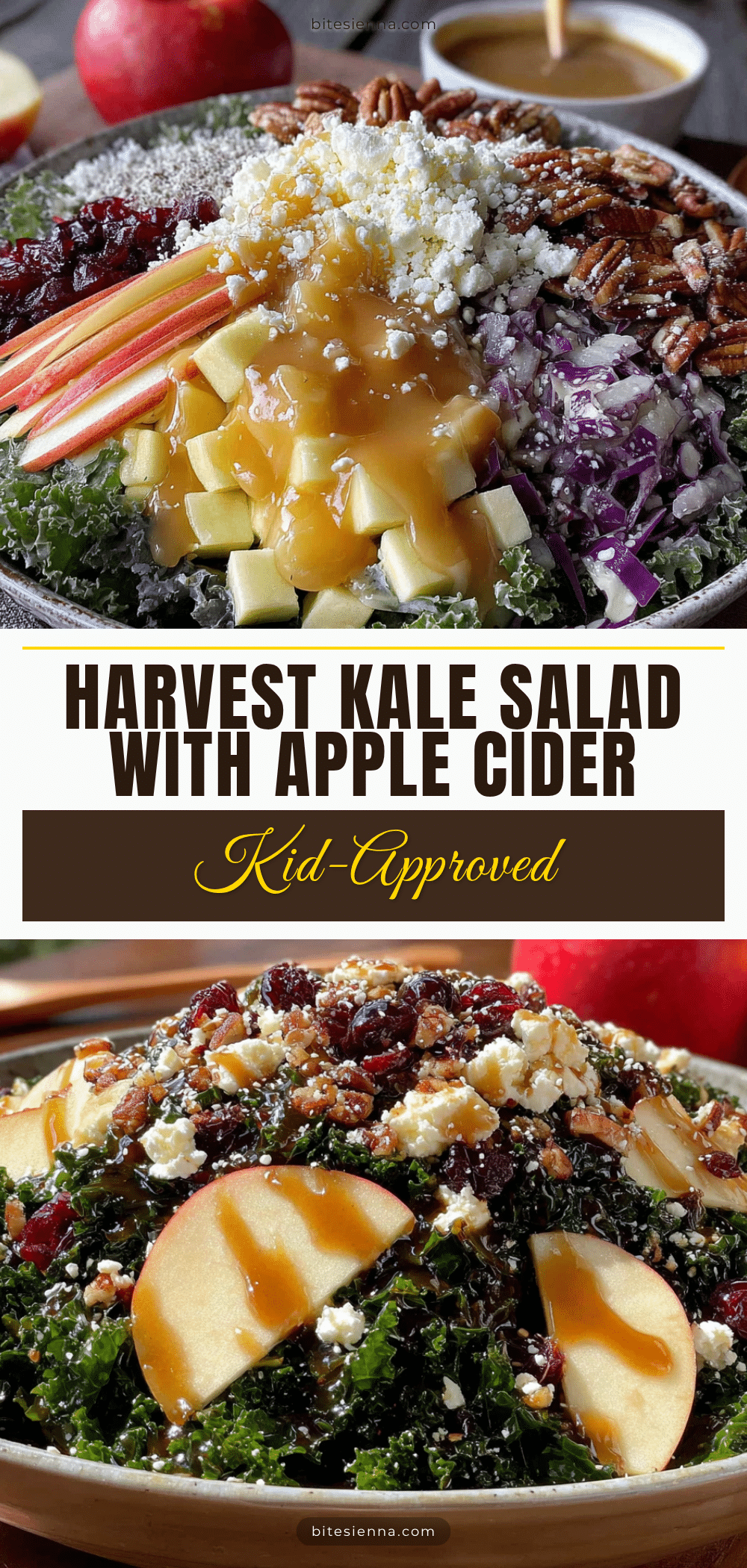 harvest kale salad recipe