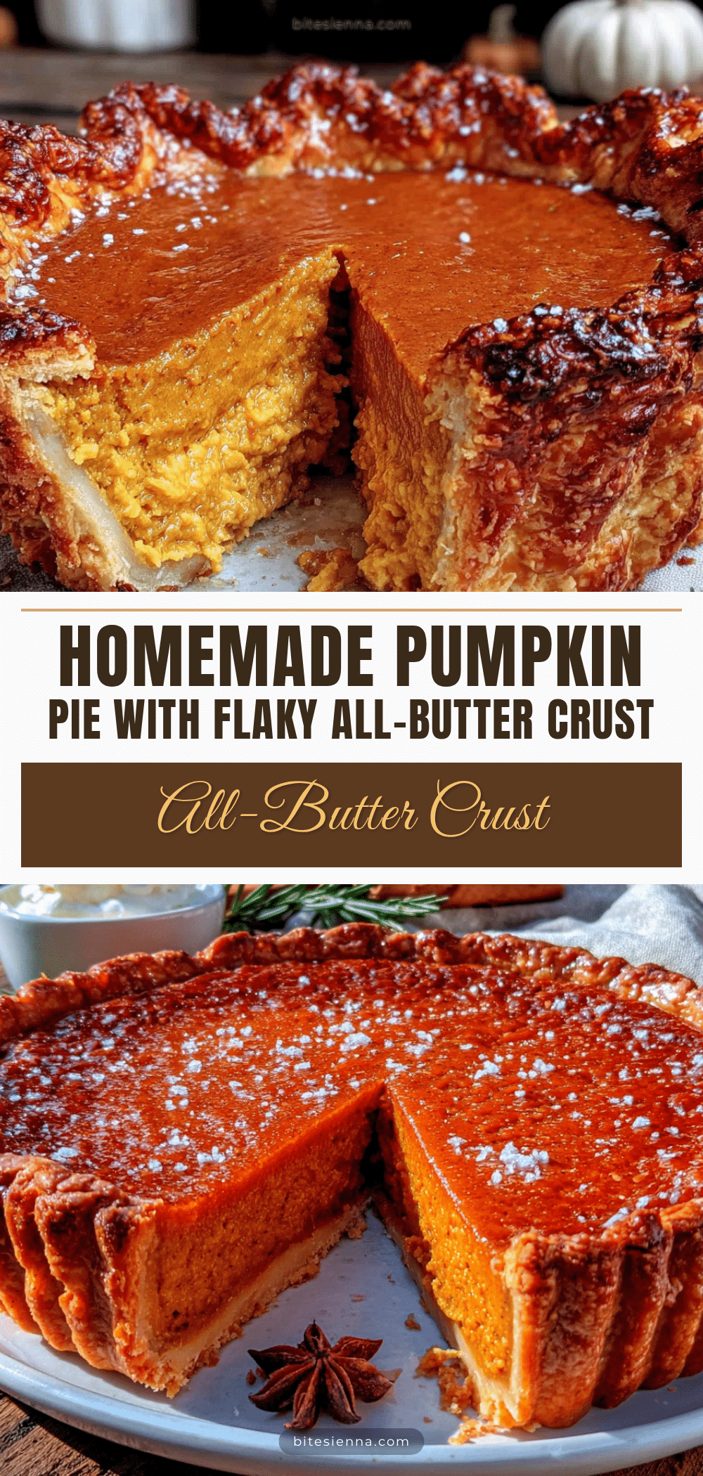 homemade pumpkin pie recipe