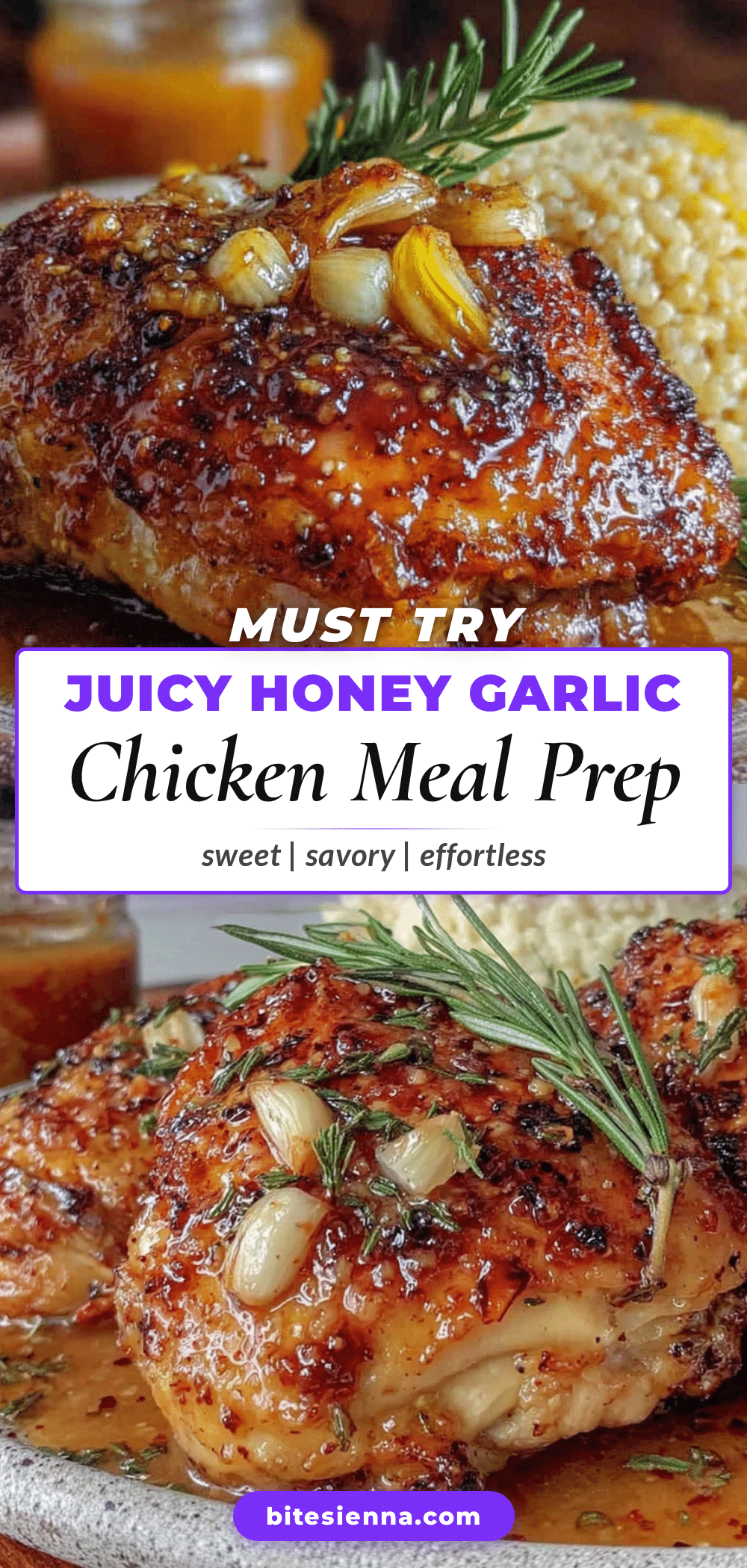 honey garlic baked chicken breast recipe