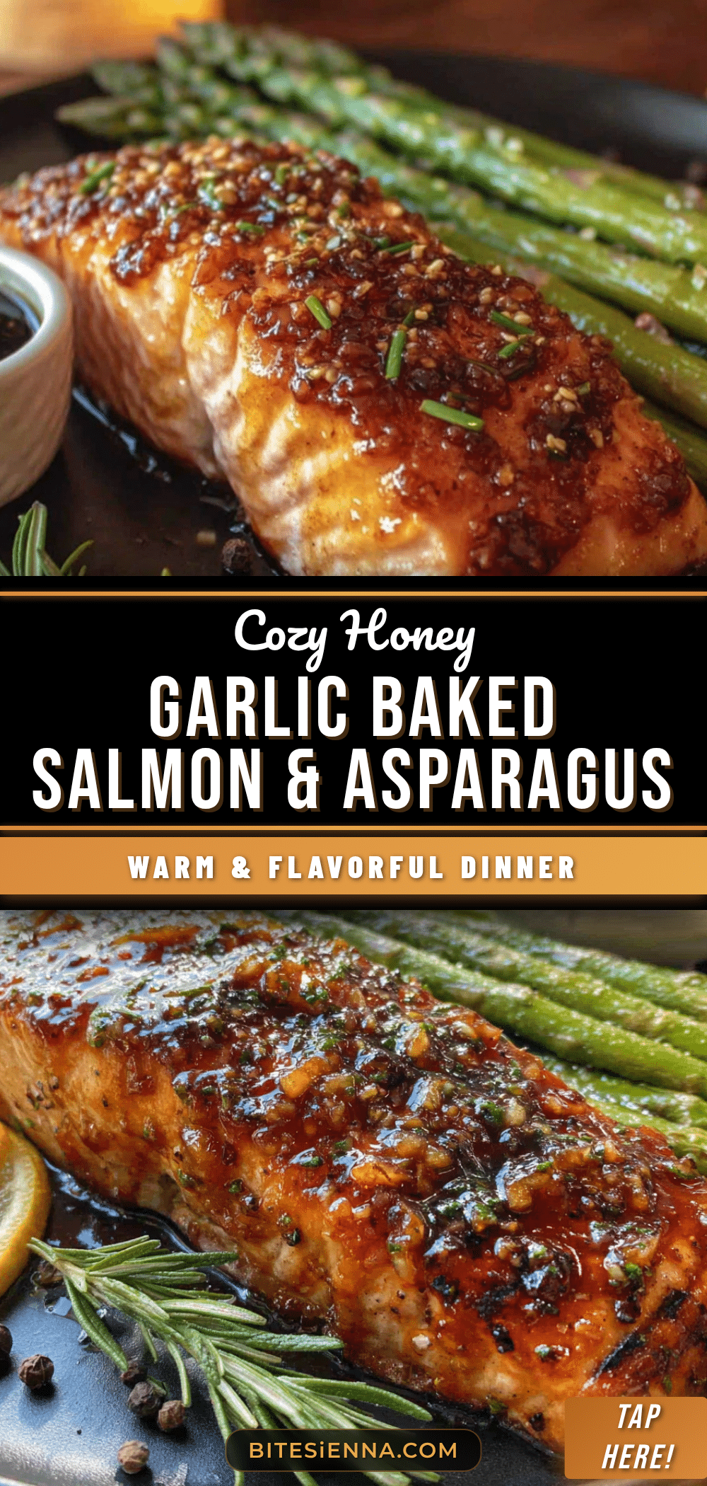 honey garlic salmon recipe
