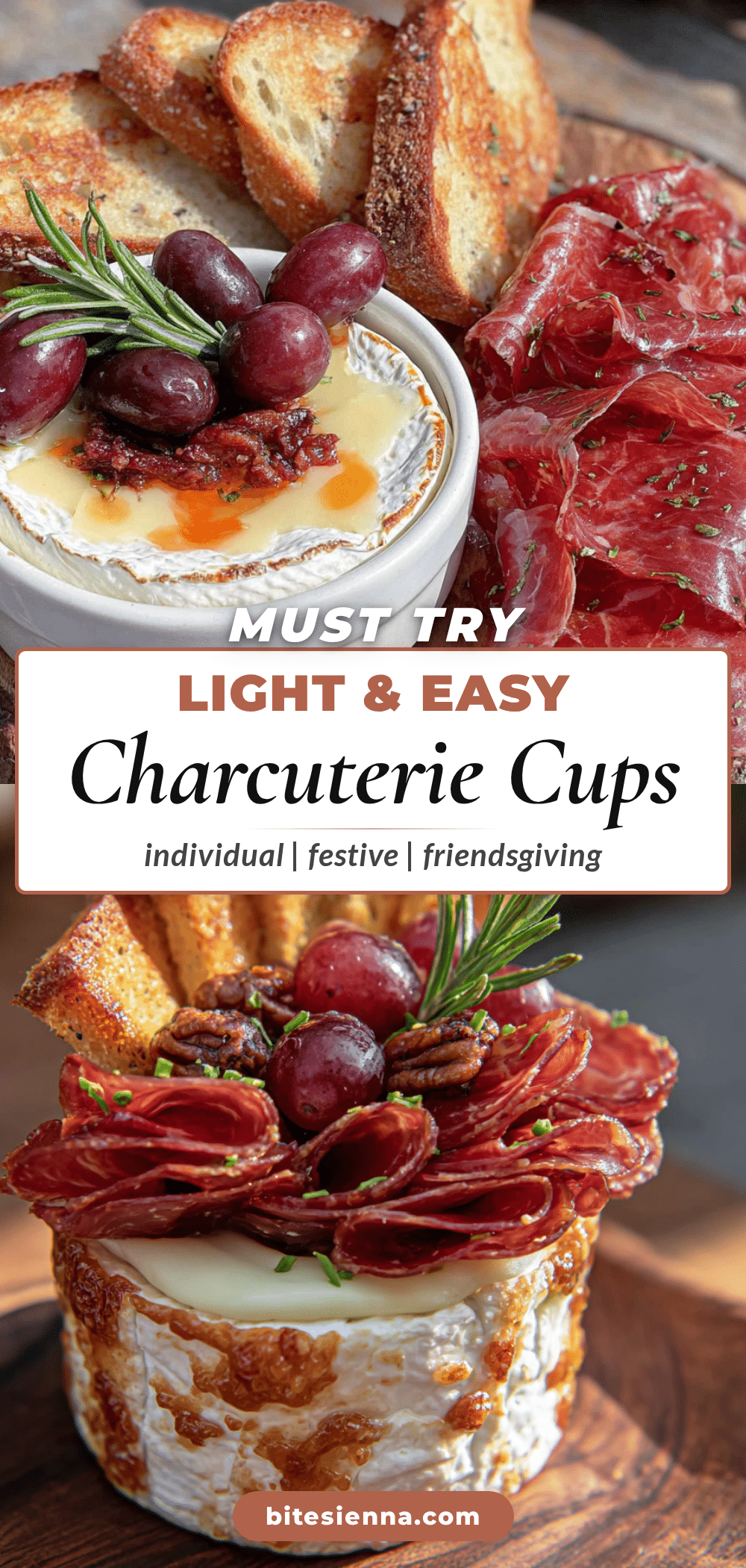 individual charcuterie cups recipe