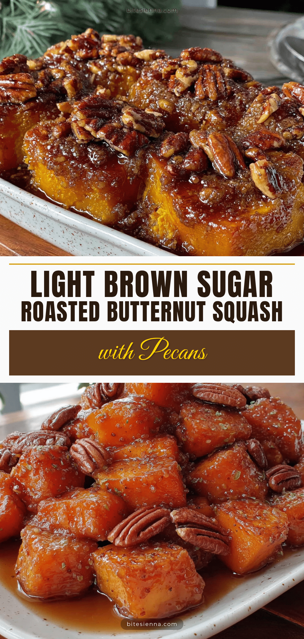 light brown sugar roasted butternut squash recipe