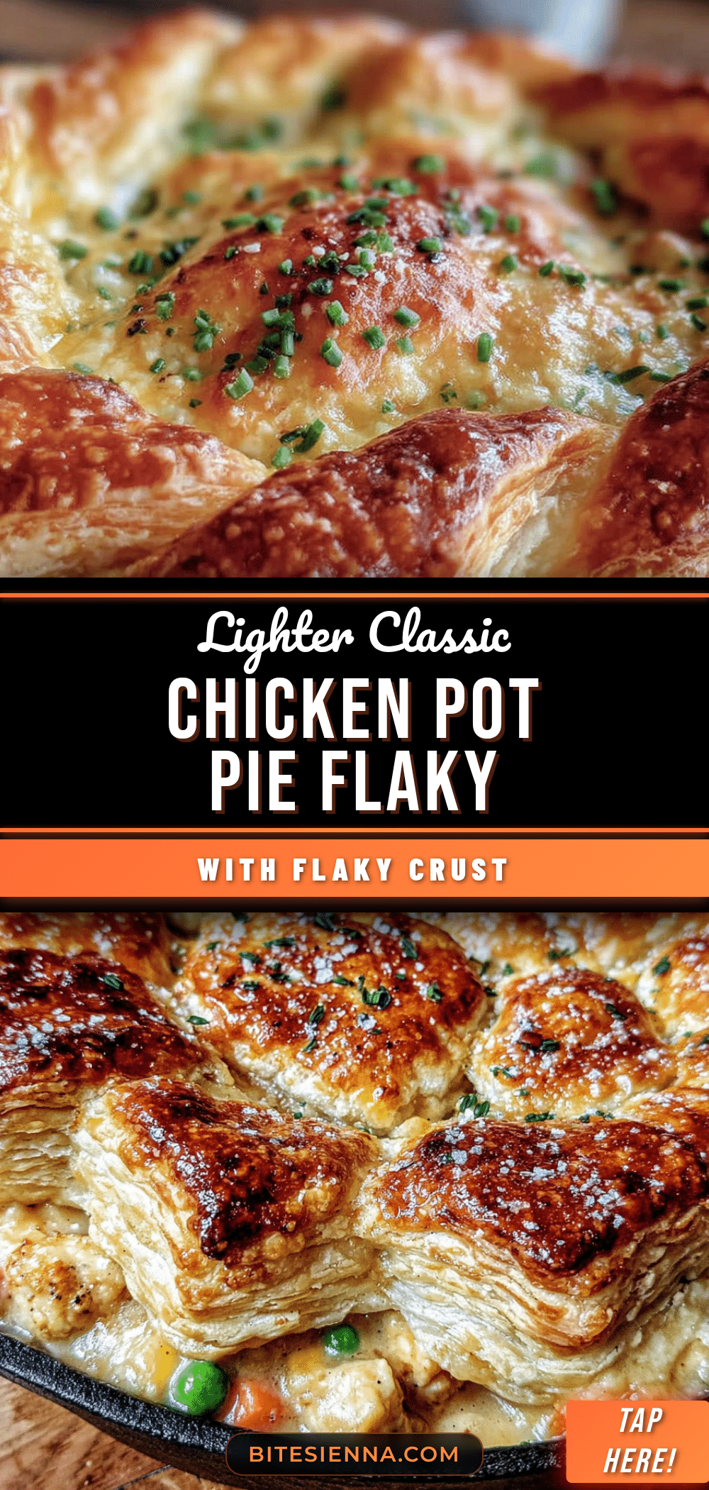 lighter chicken pot pie recipe