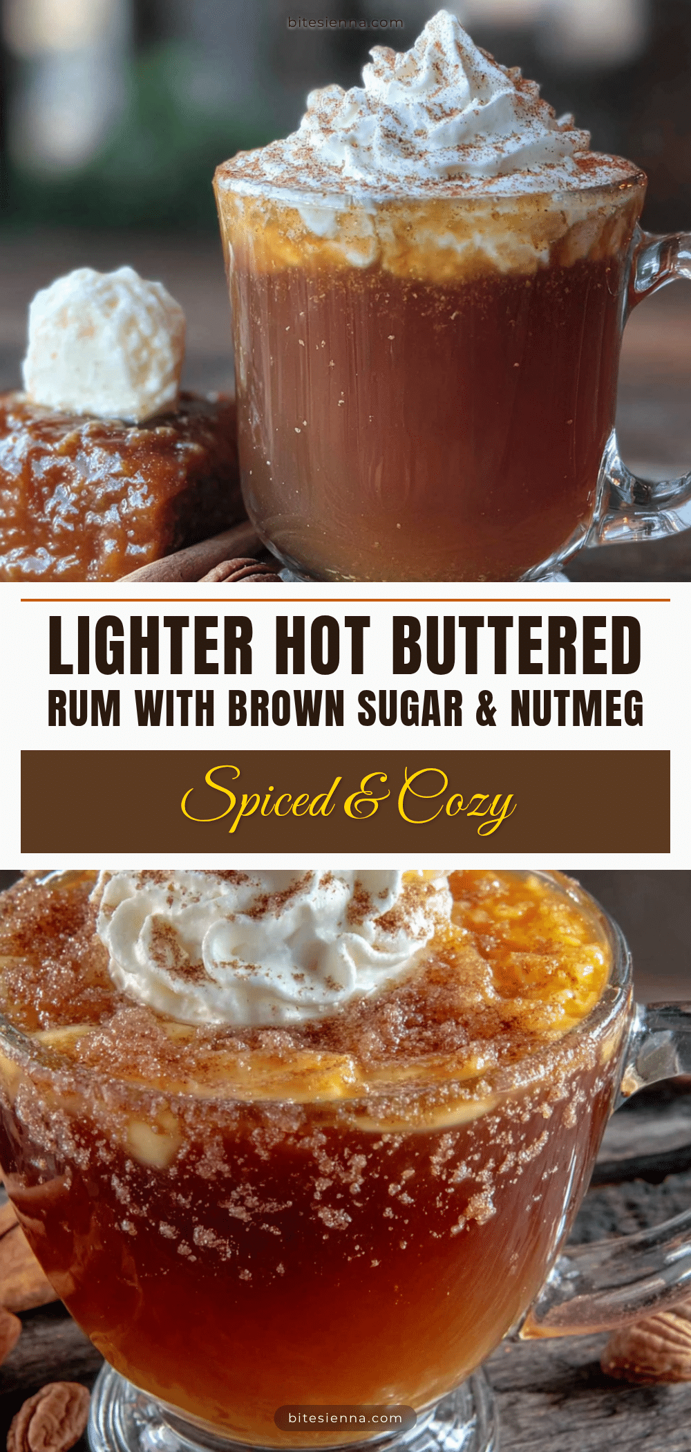 lighter hot buttered rum recipe
