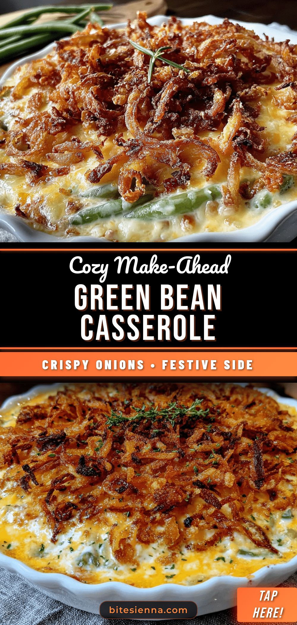 make-ahead green bean casserole recipe