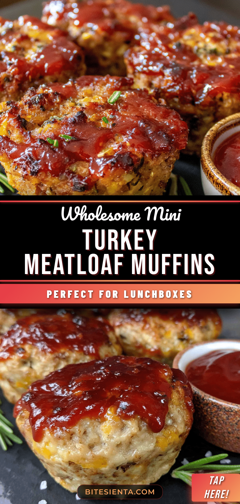 mini turkey meatloaf muffins recipe