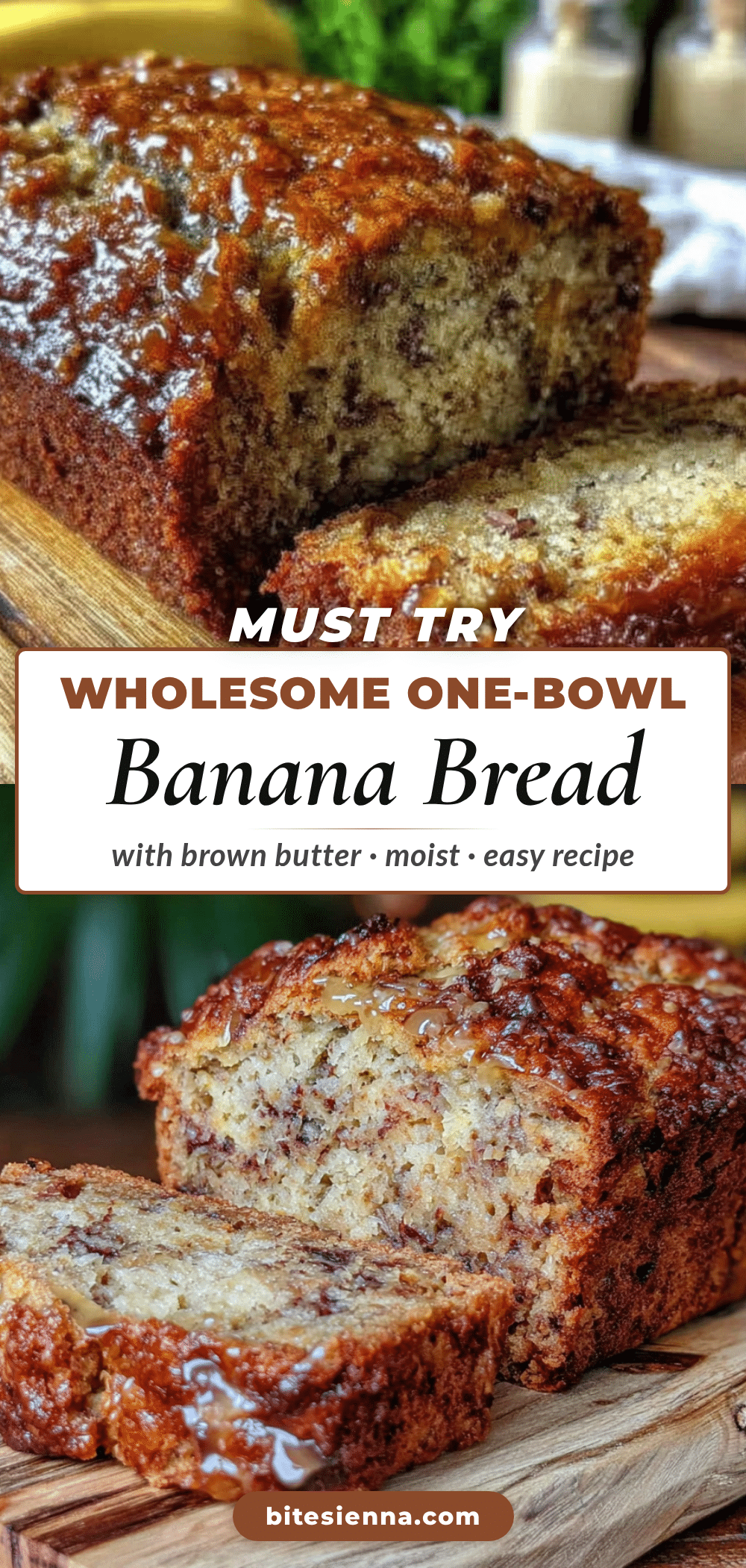 one-bowl banana bread with brown butter recipe