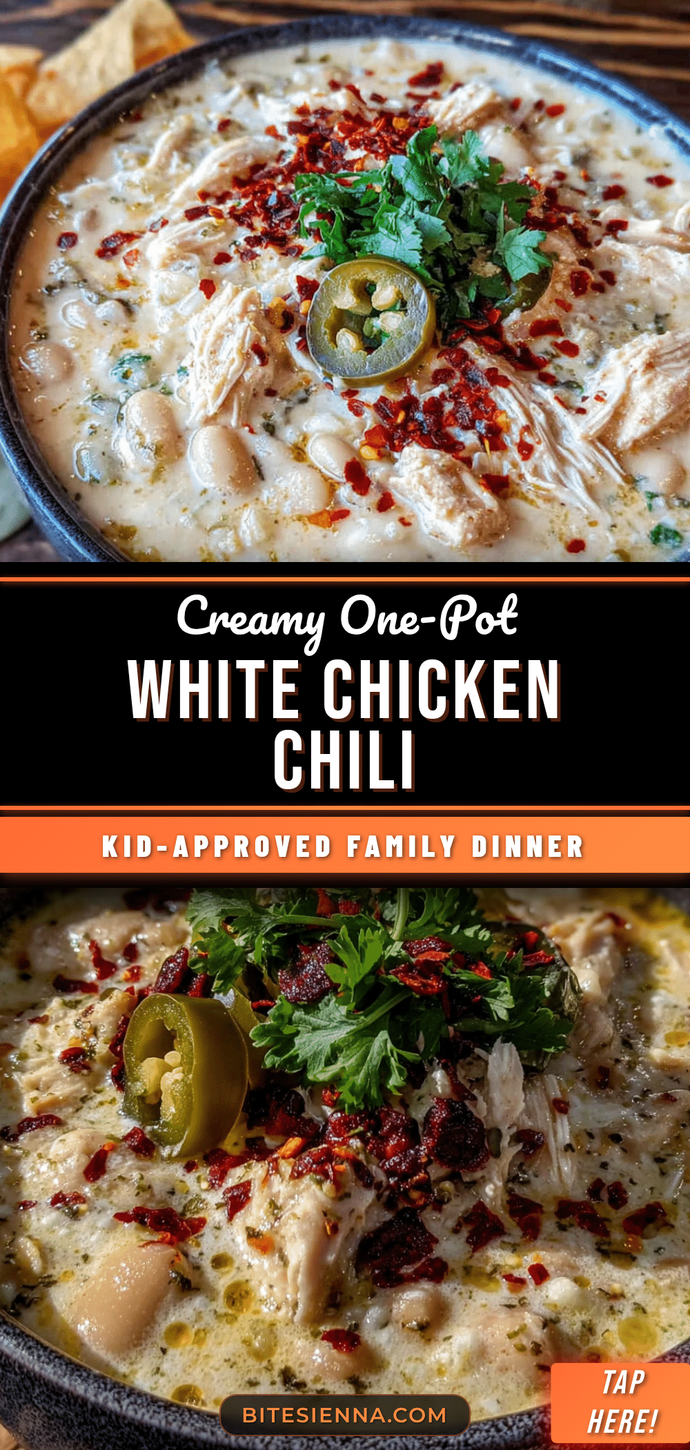 one-pot white chicken chili recipe