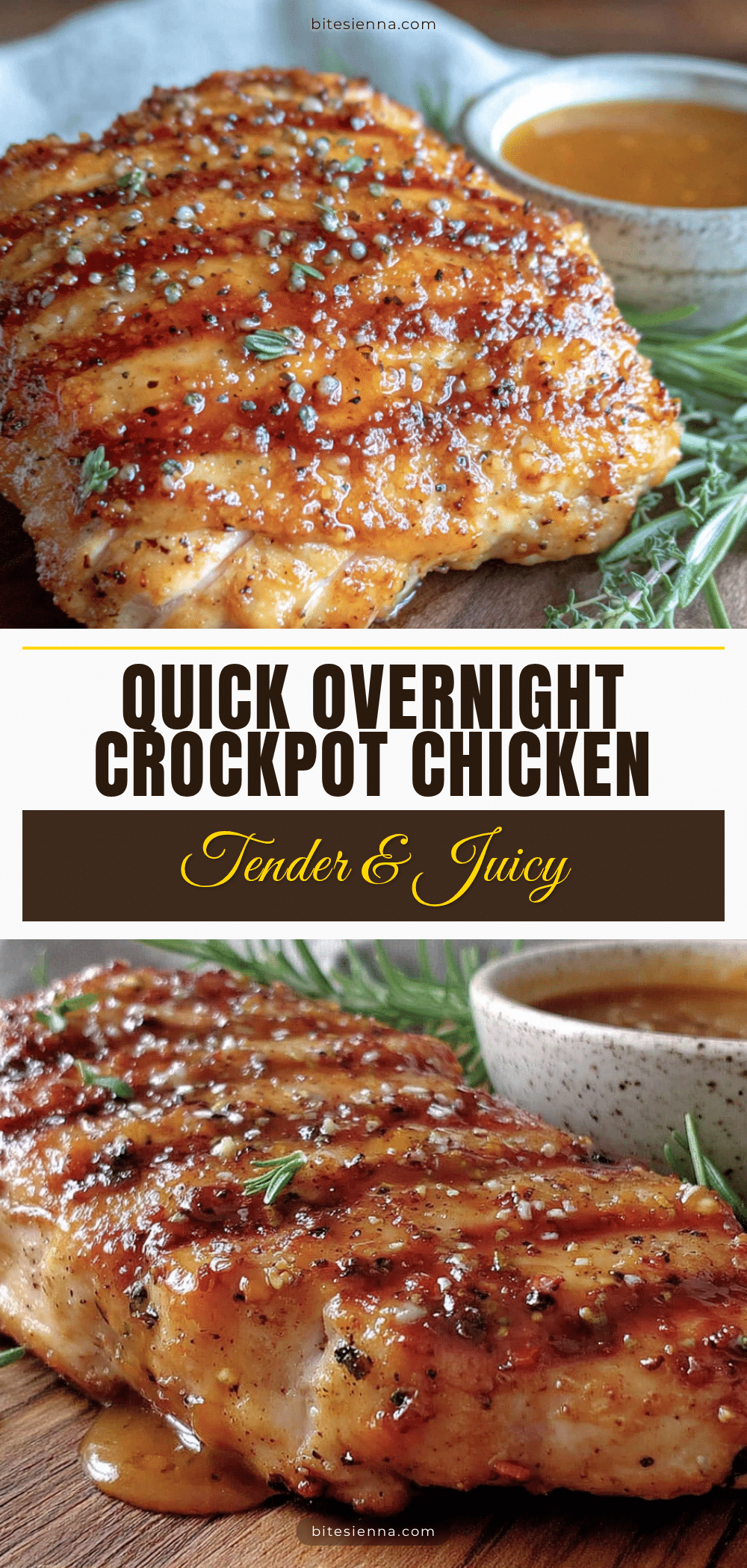overnight crockpot chicken breast recipe