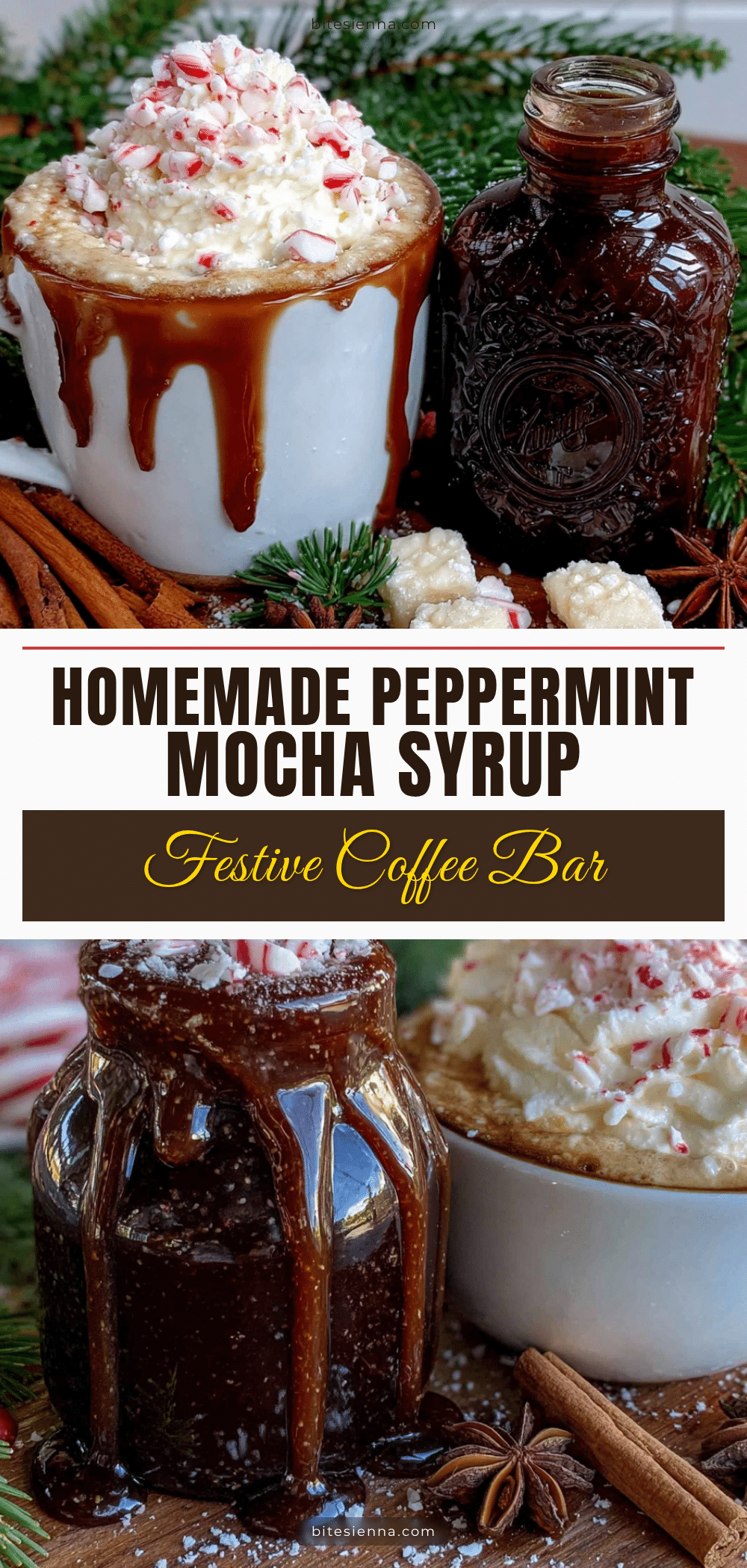 peppermint mocha syrup recipe