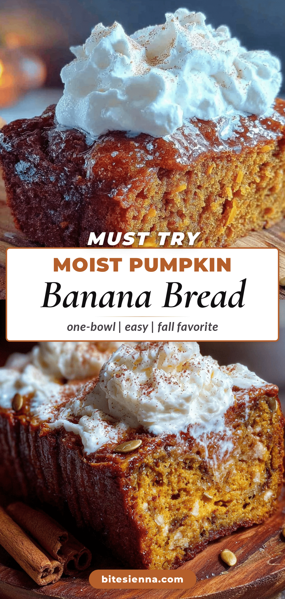 pumpkin banana bread recipe