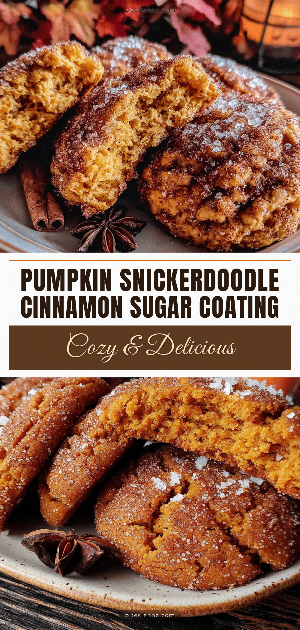 pumpkin snickerdoodle cookies recipe