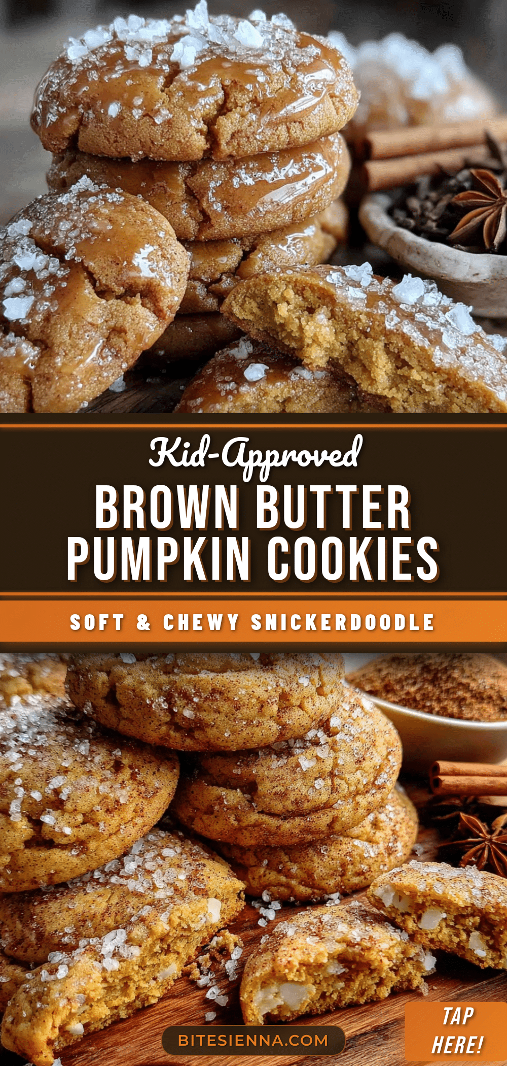 pumpkin snickerdoodle cookies recipe