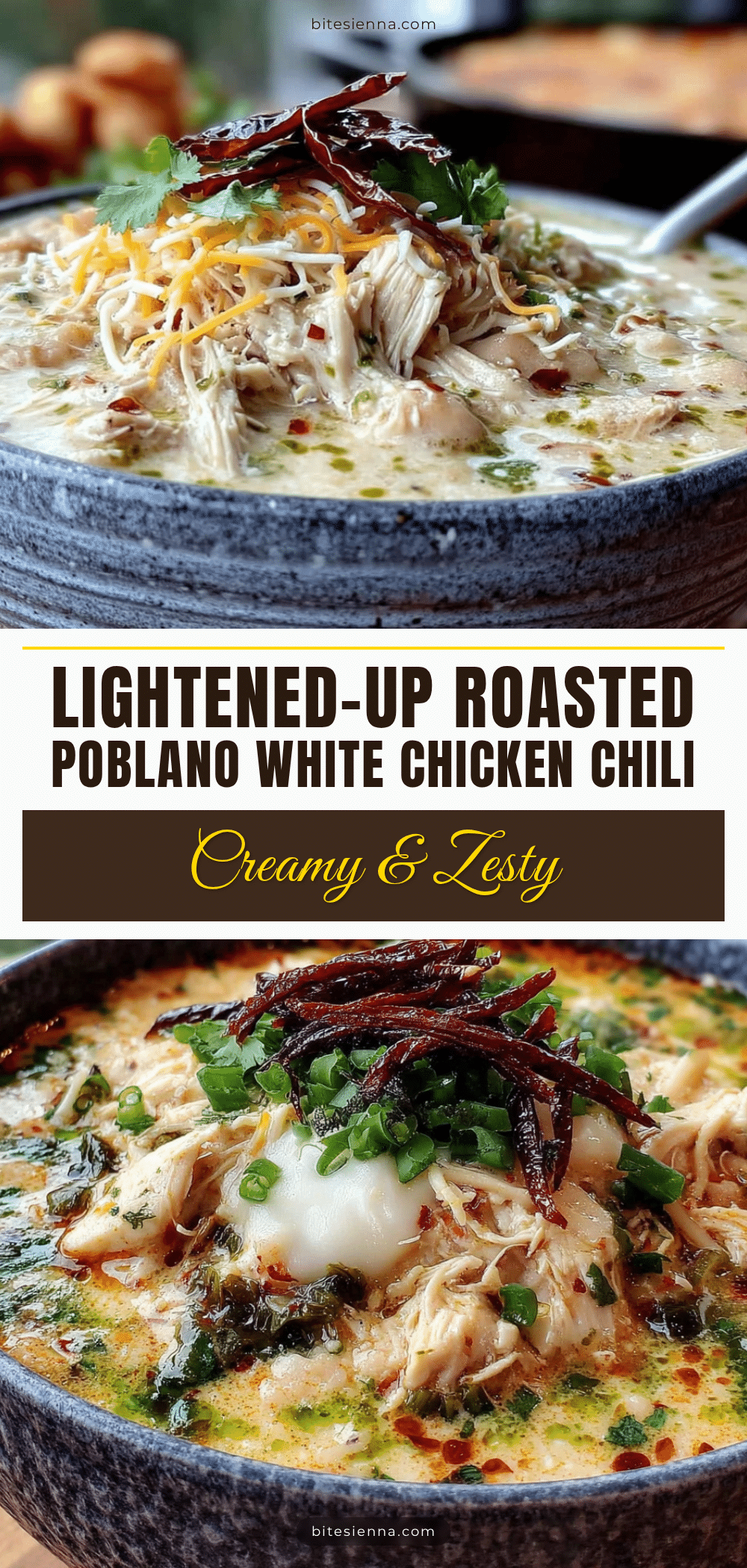 roasted poblano white chicken chili recipe