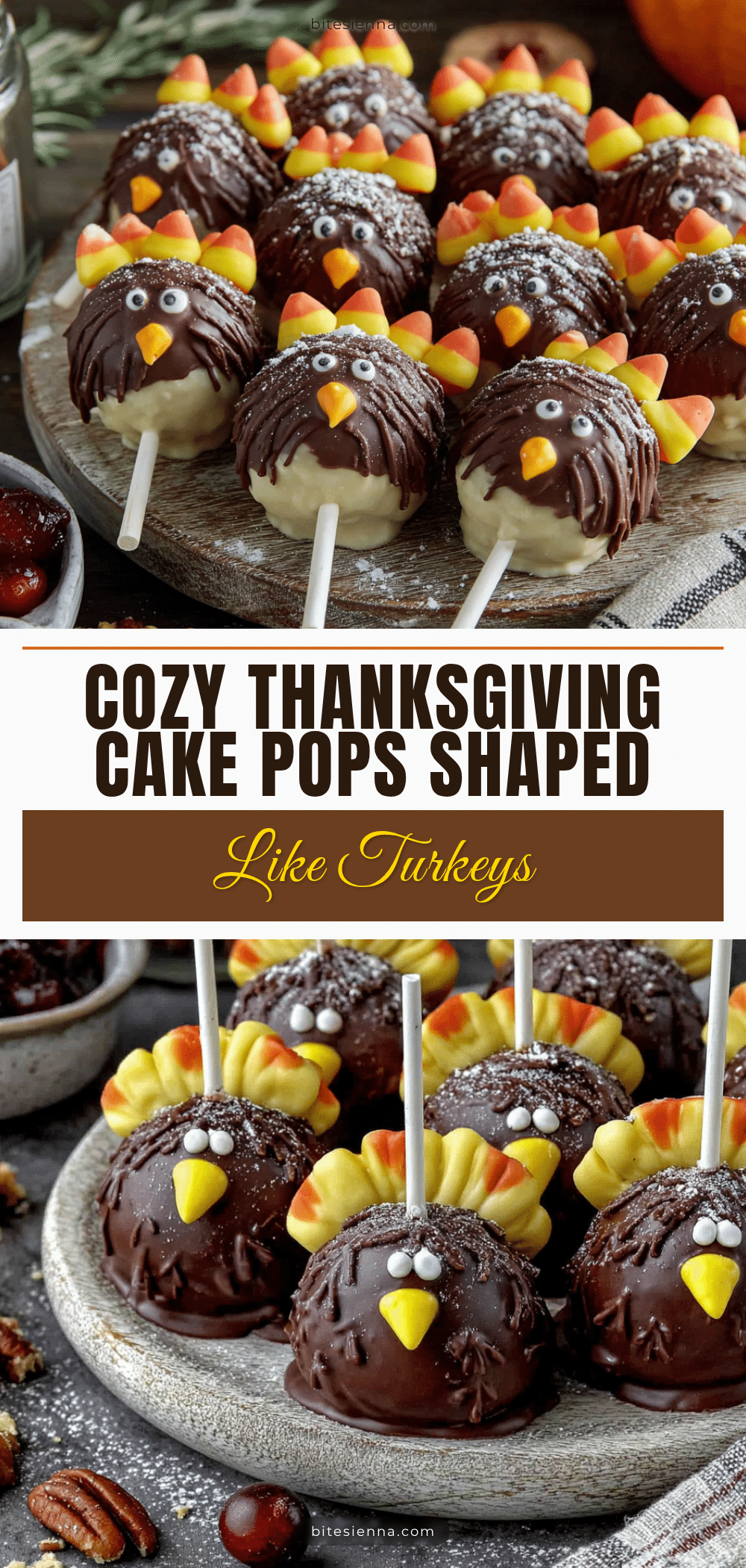 turkey cake pops recipe