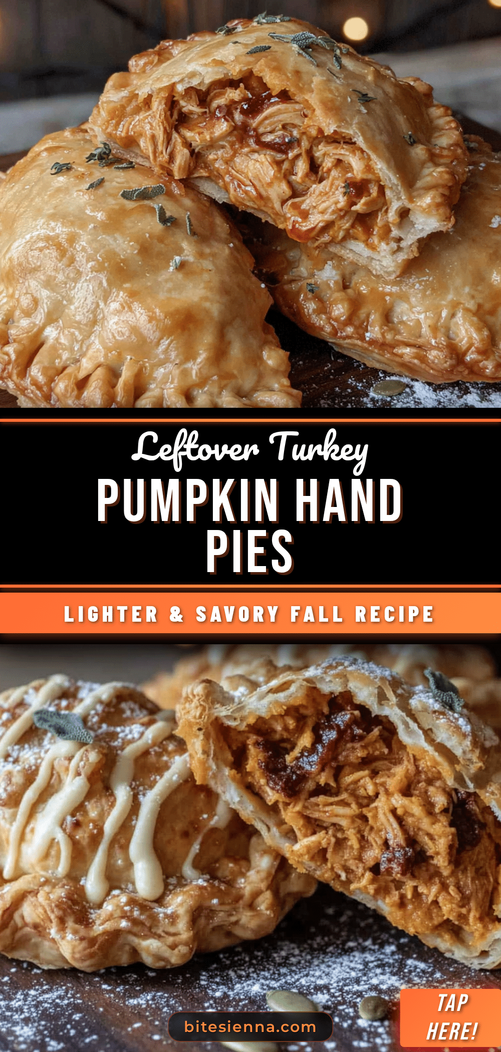 turkey pumpkin hand pies recipe