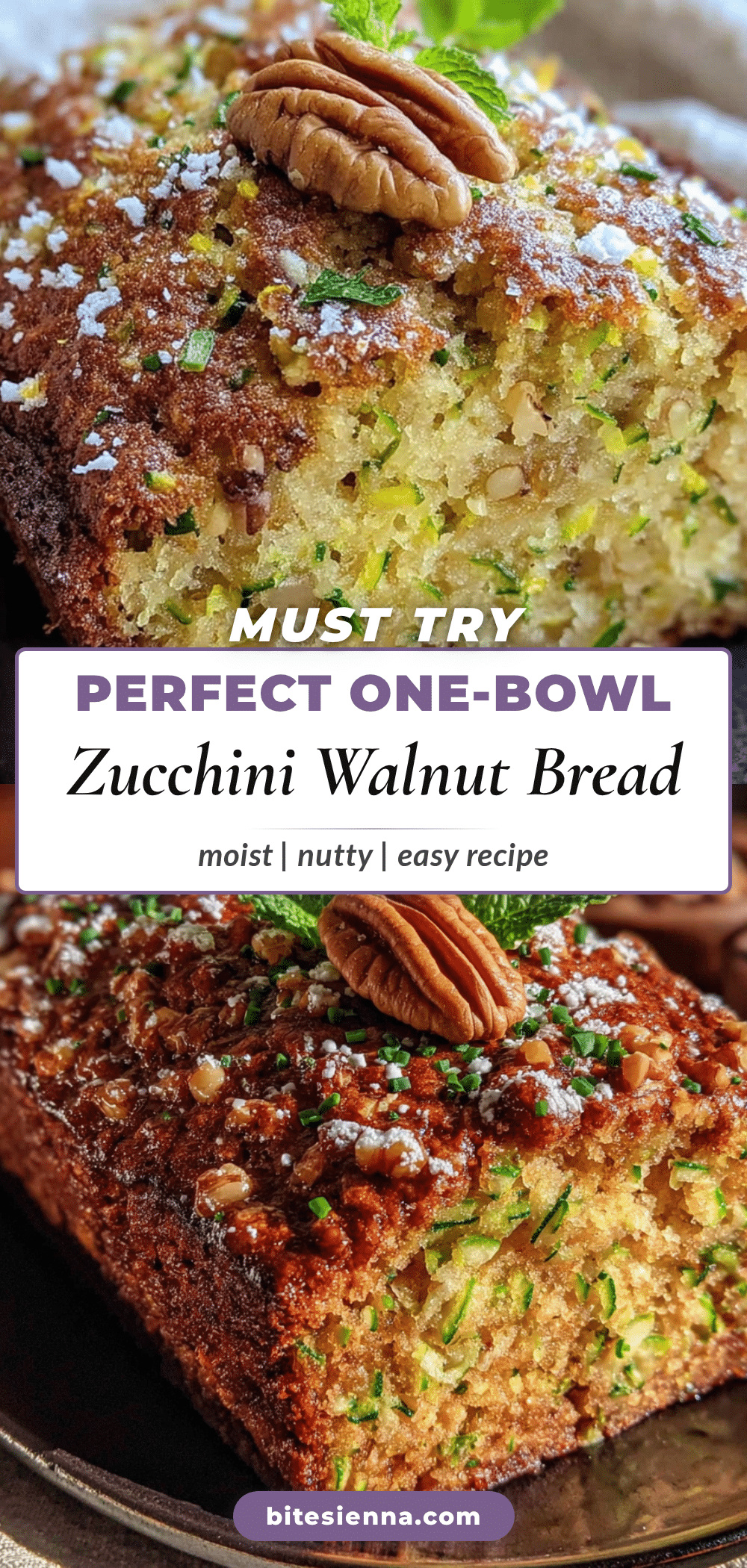 zucchini walnut bread recipe