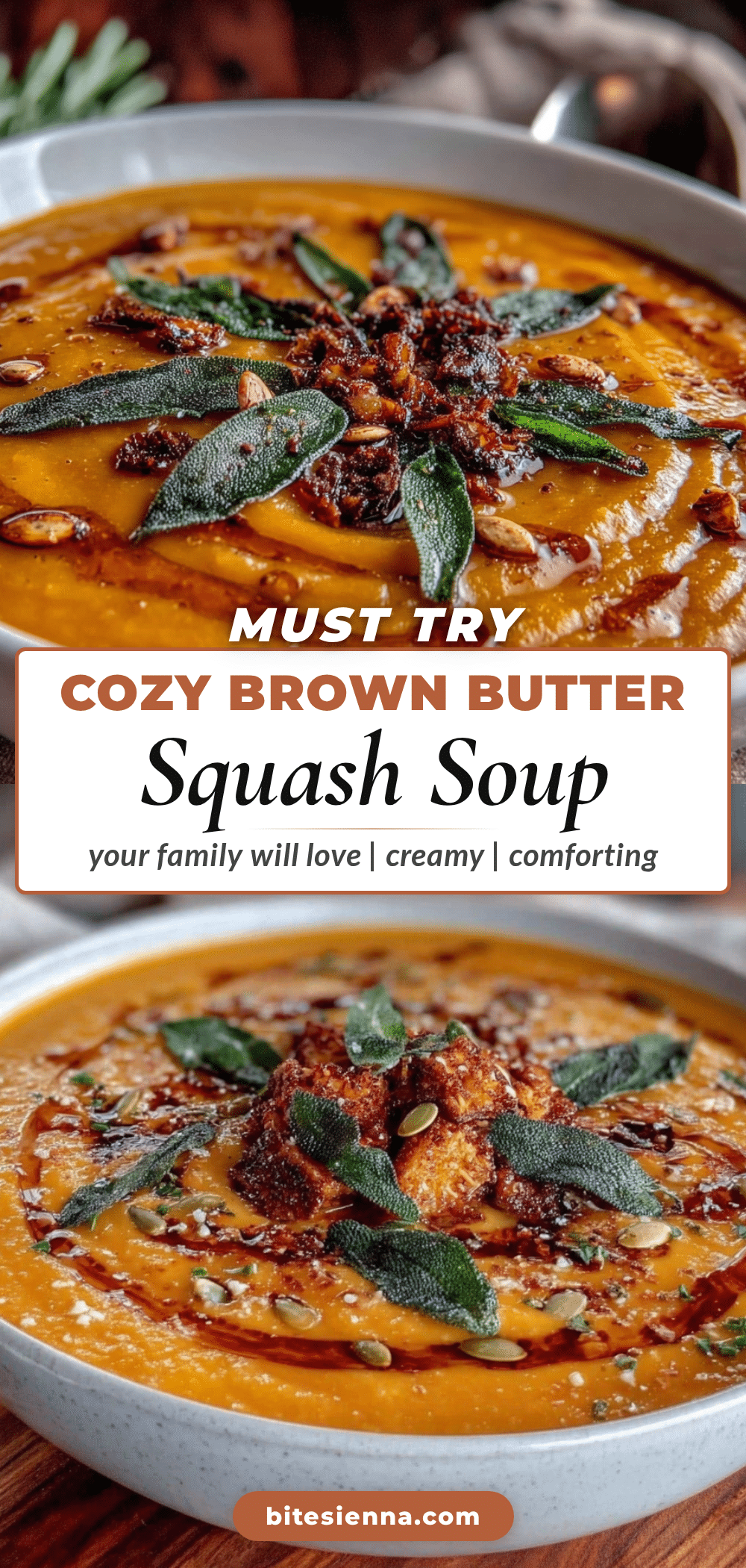 brown butter squash soup recipe