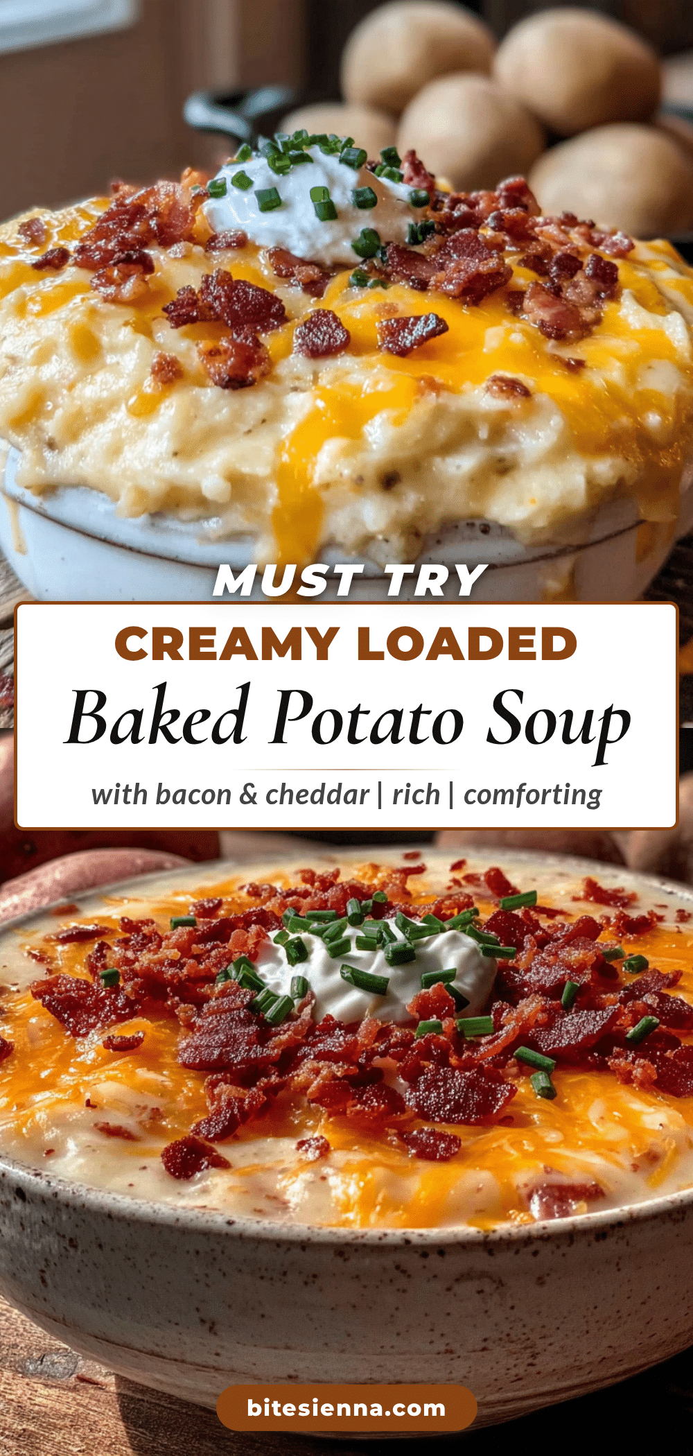 creamy loaded potato soup recipe
