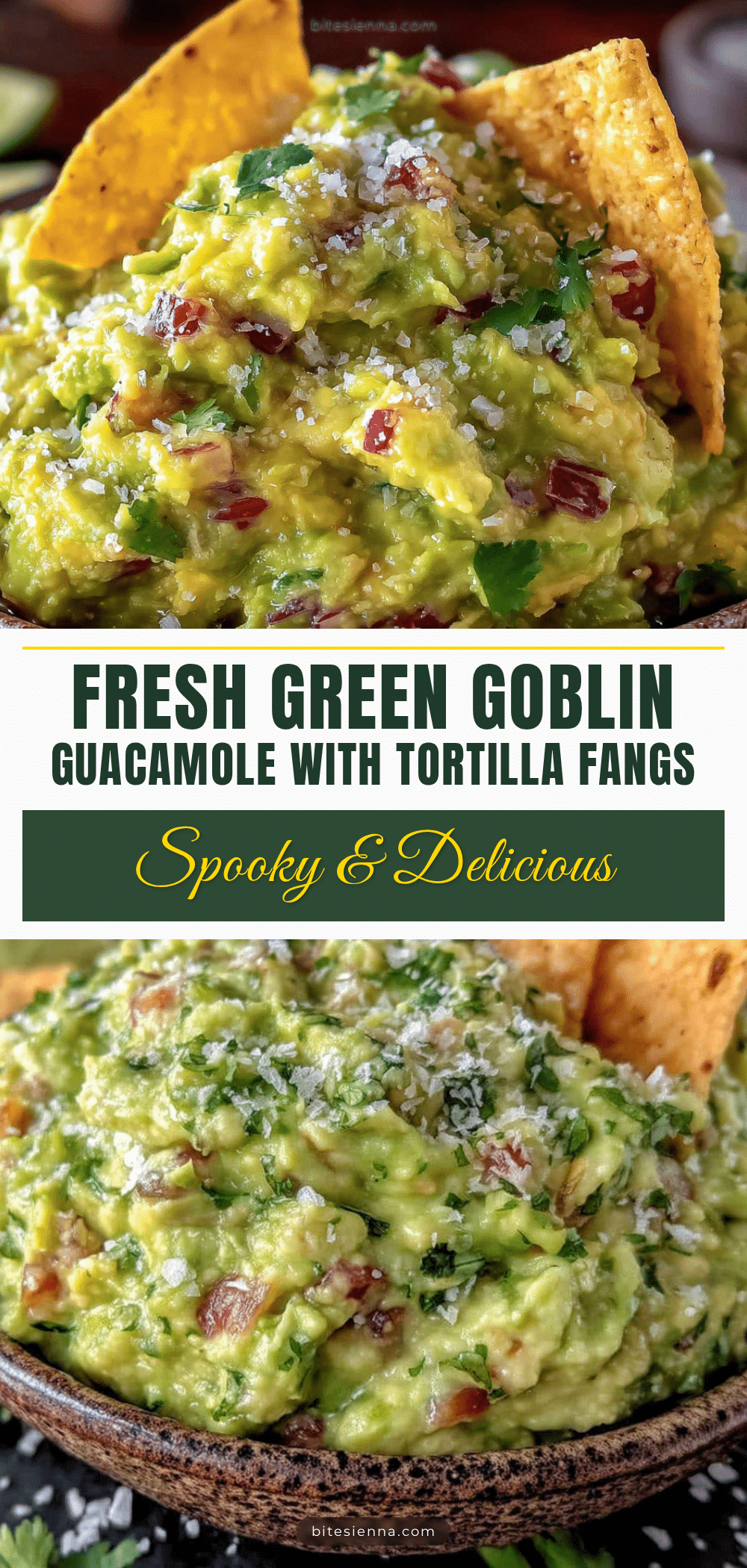 Green Goblin Guacamole recipe