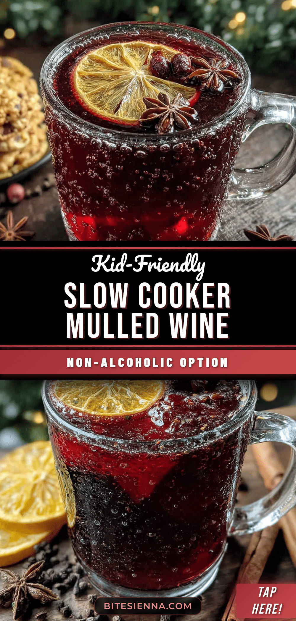 kid-friendly slow cooker mulled wine recipe