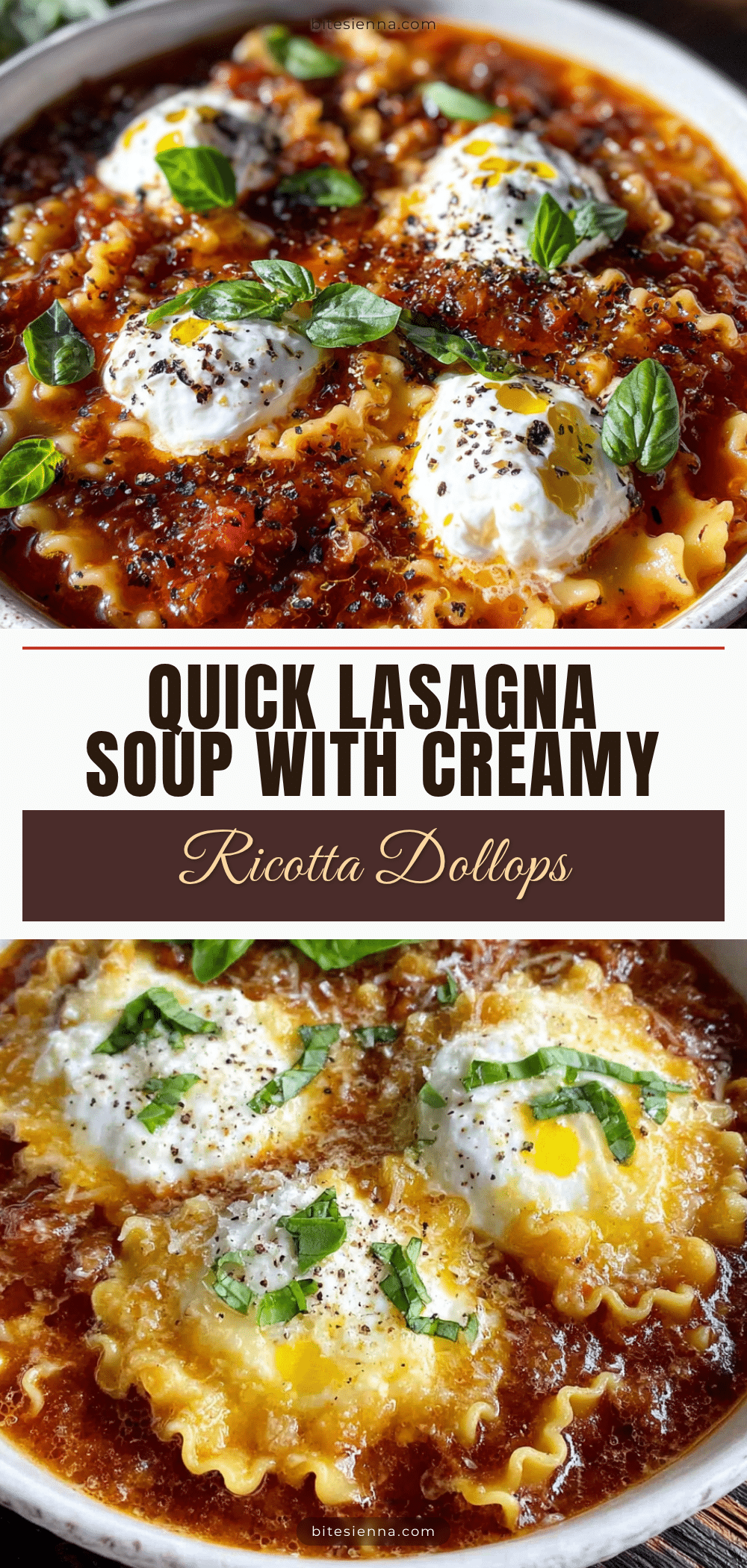 lasagna soup recipe